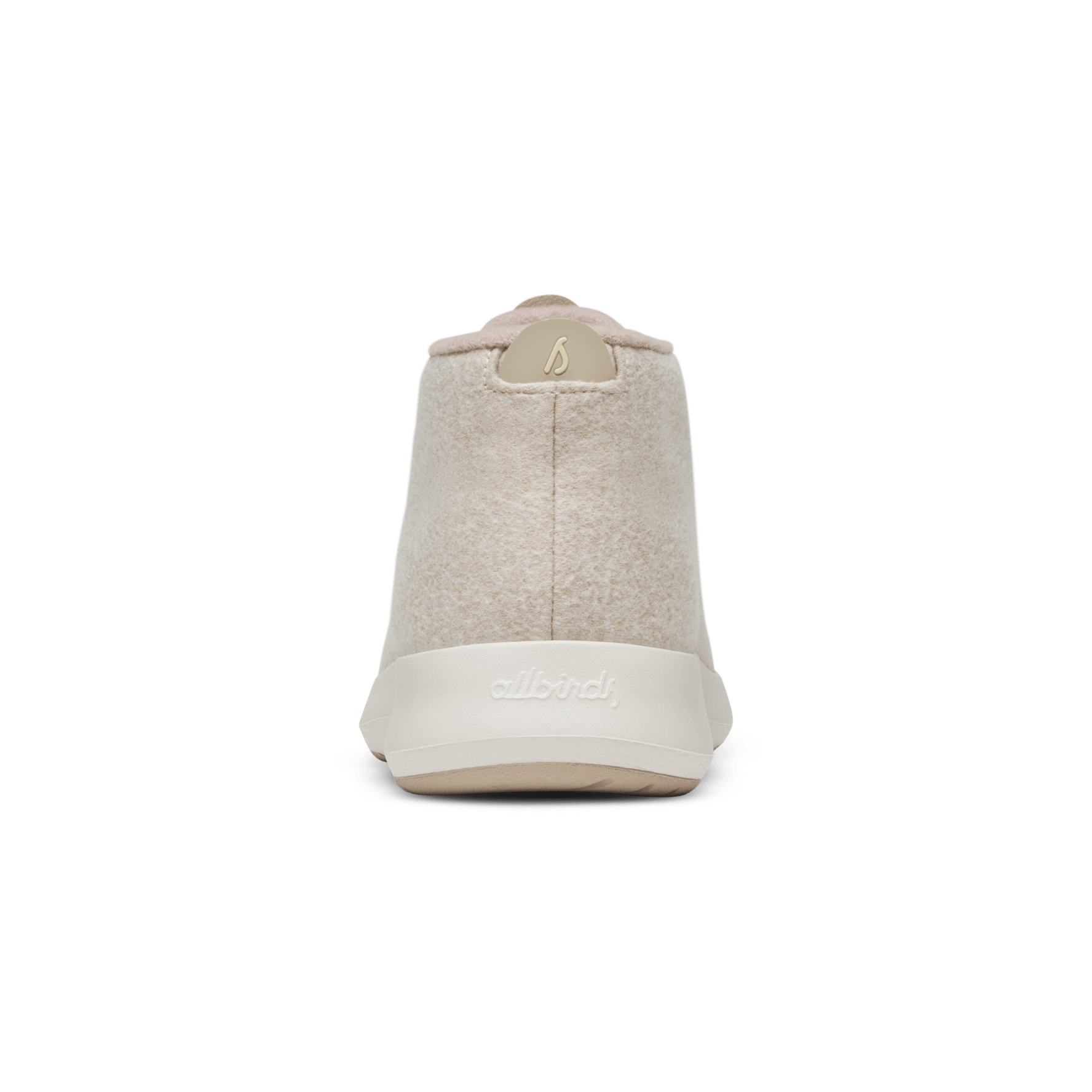 Men's Wool Runner-up Mizzles - Stony Cream (Natural White Sole)