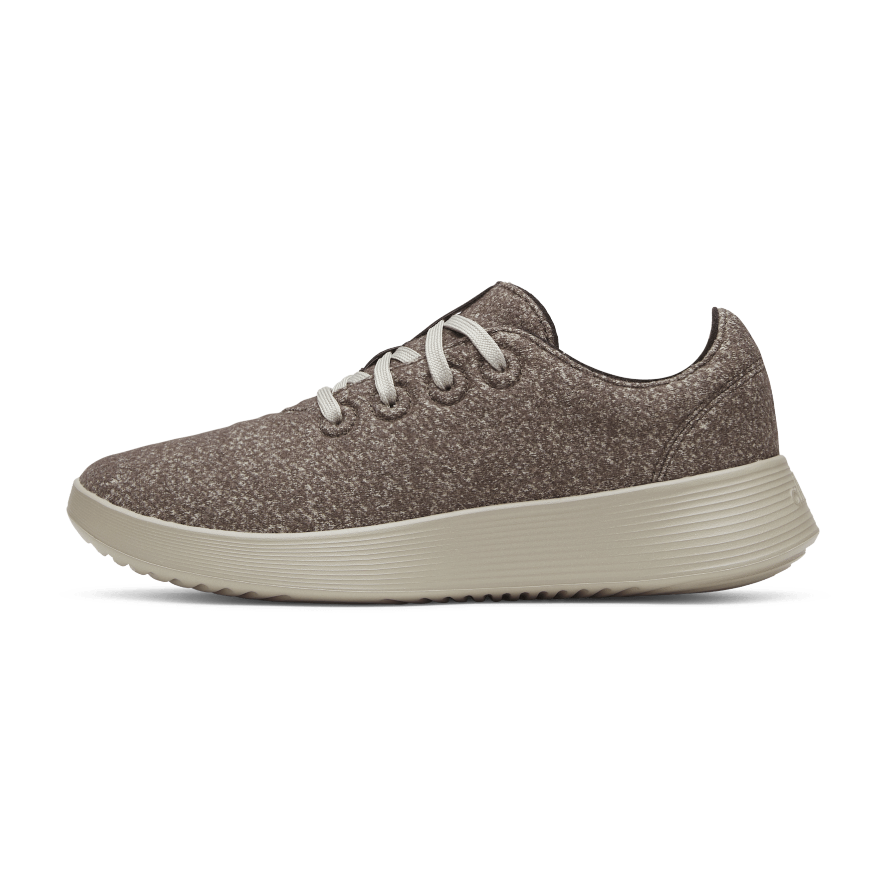 Women's Wool Runner Go - Rustic Brown (Weathered Grey Sole)