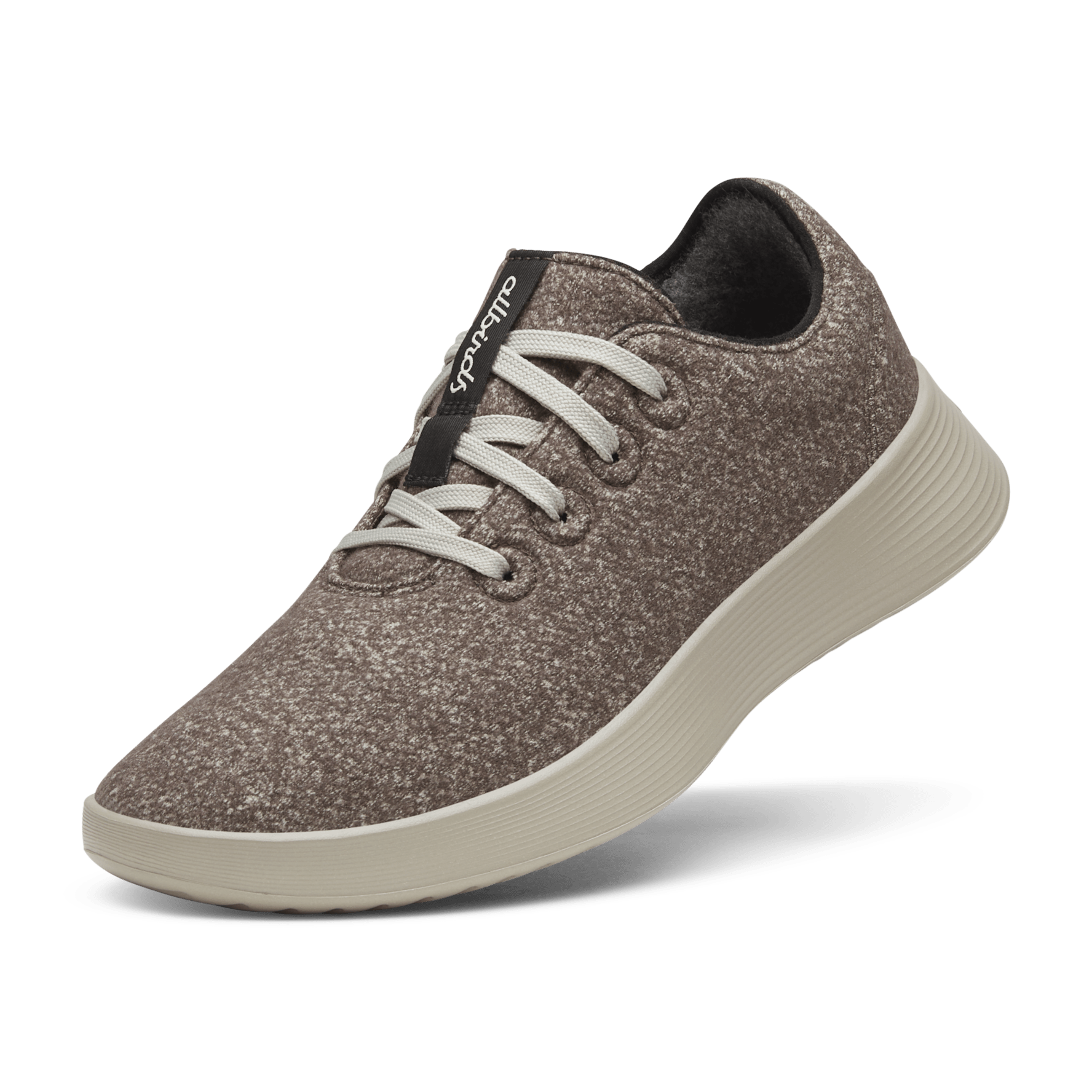 Women's Wool Runner Go - Rustic Brown (Weathered Grey Sole)
