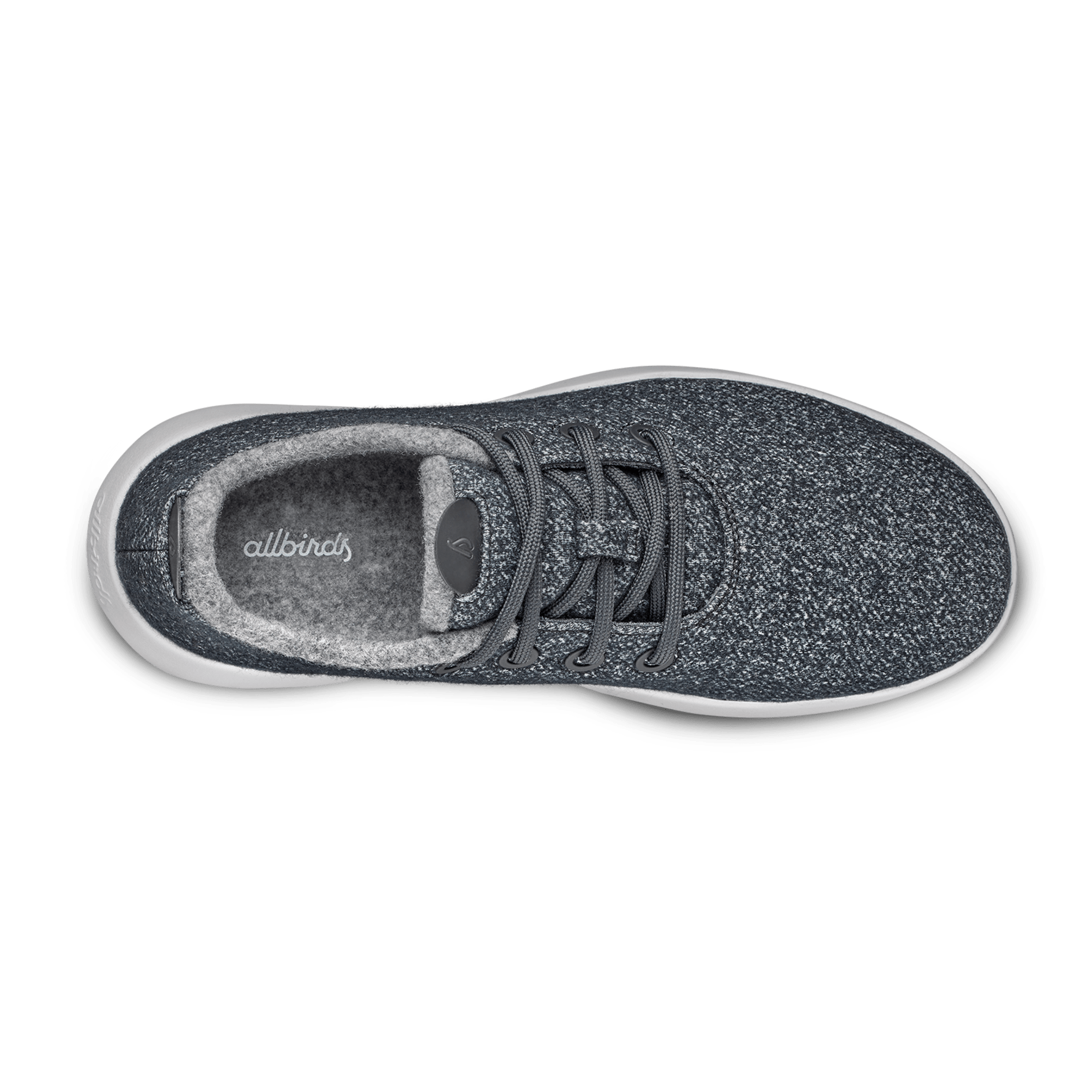Men's Wool Runner Mizzle - Dark Grey (Light Grey Sole)