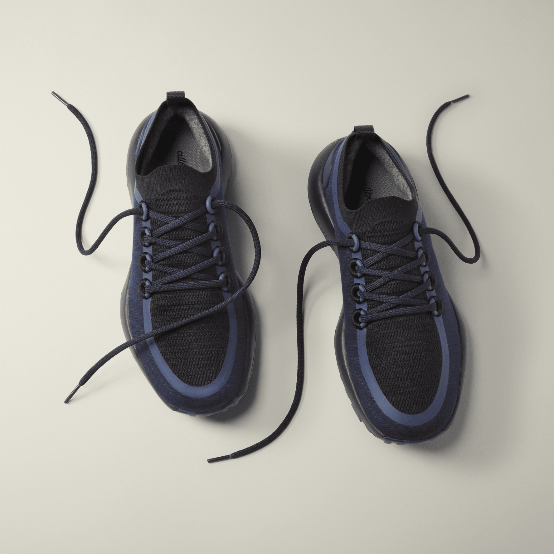 Women's Trail Runners - True Navy/Hazy Indigo (Natural Black Sole)