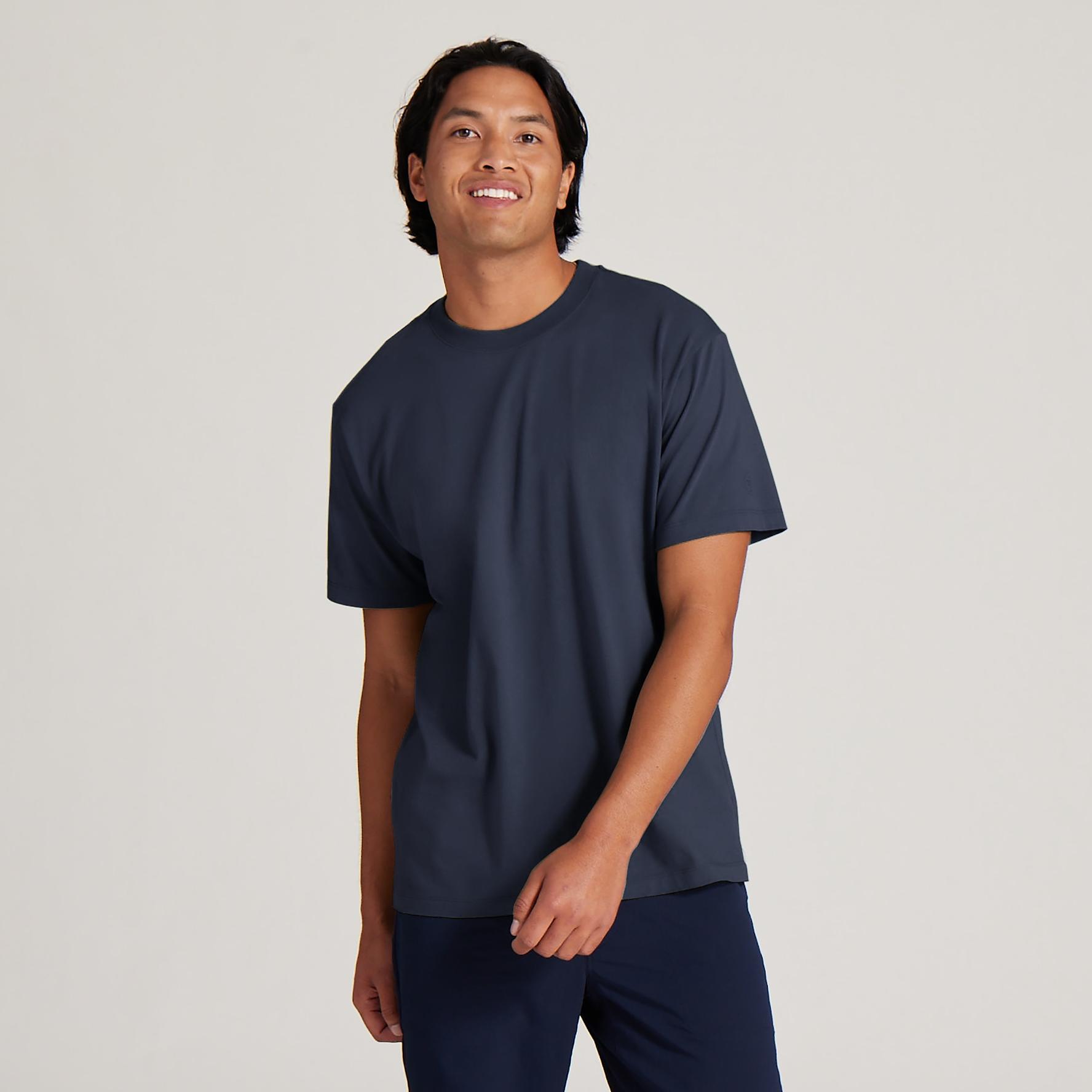 Men's Allgood Organic Cotton Tee - Hazy Indigo