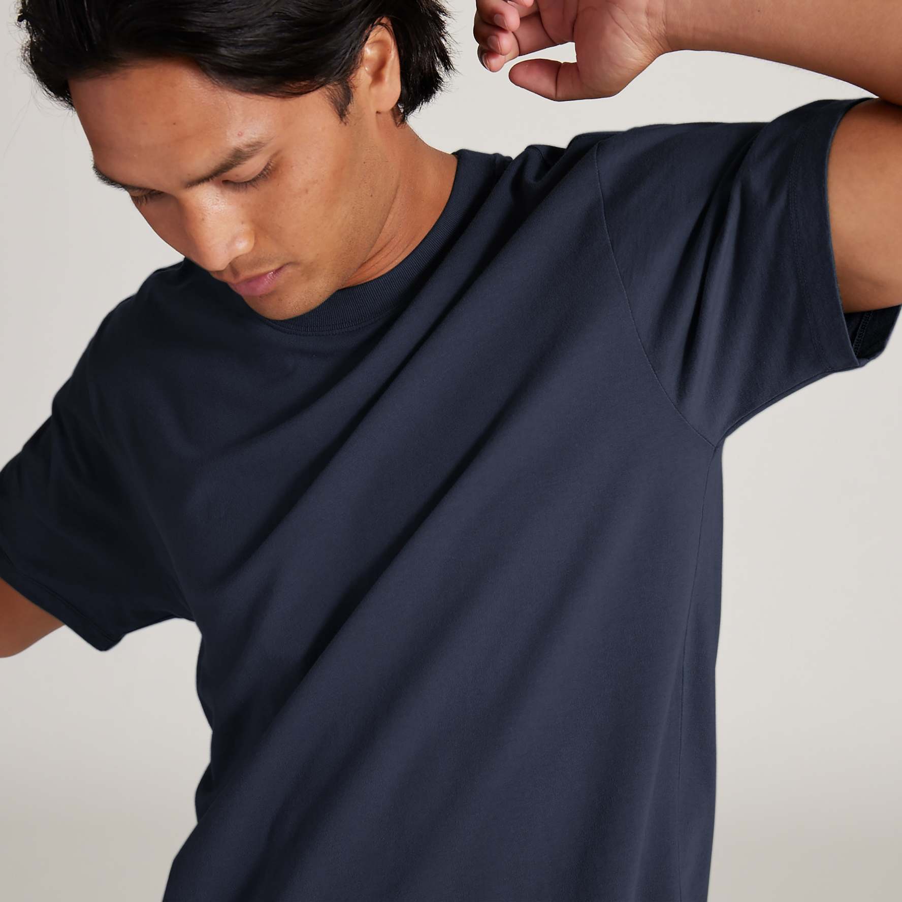 Men's Allgood Organic Cotton Tee - Hazy Indigo