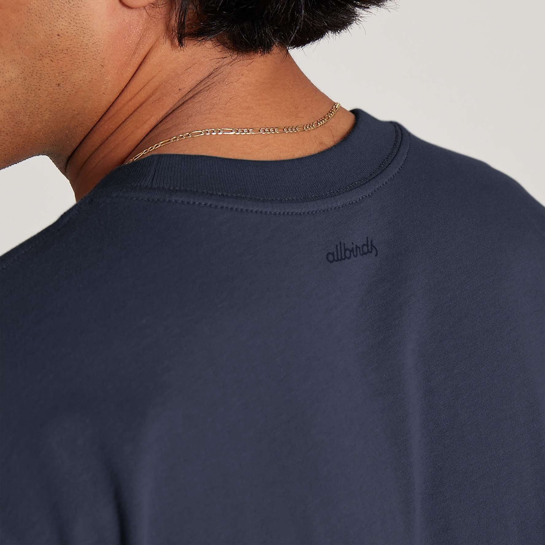 Men's Allgood Organic Cotton Tee - Hazy Indigo