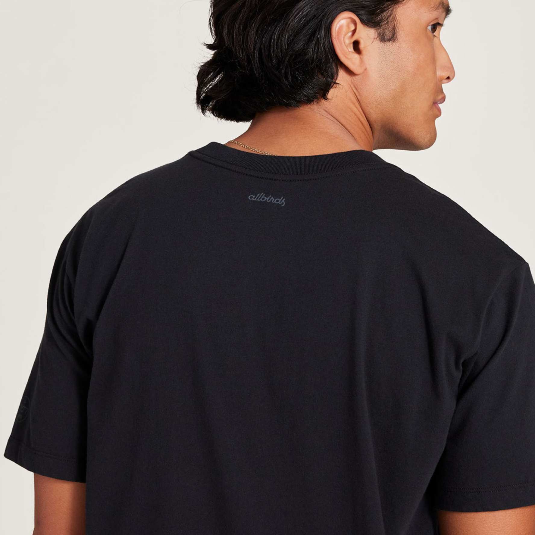 Men's Organic Cotton Tee - Natural Black