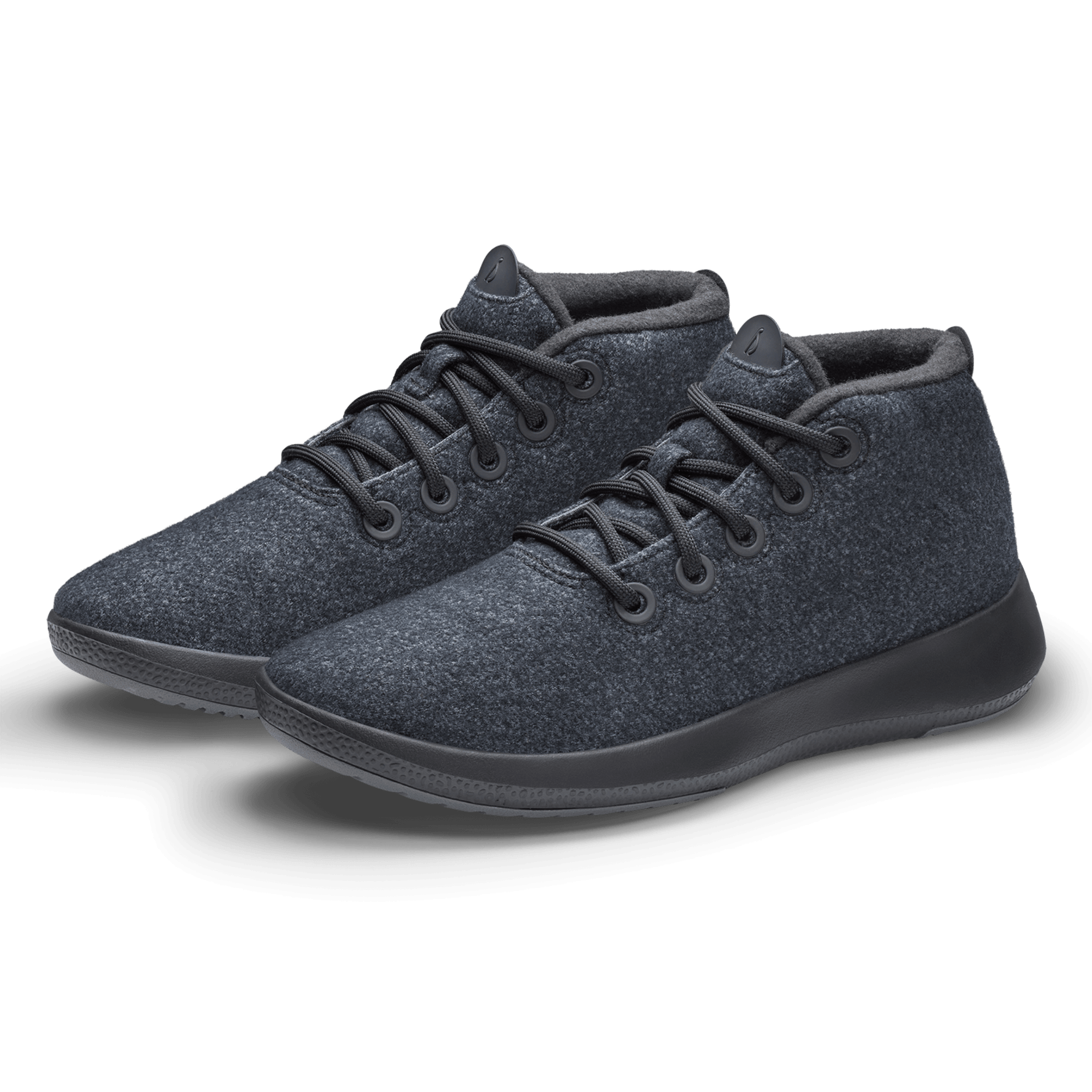 Women's Wool Runner-up Mizzles - Natural Black (Natural Black Sole)