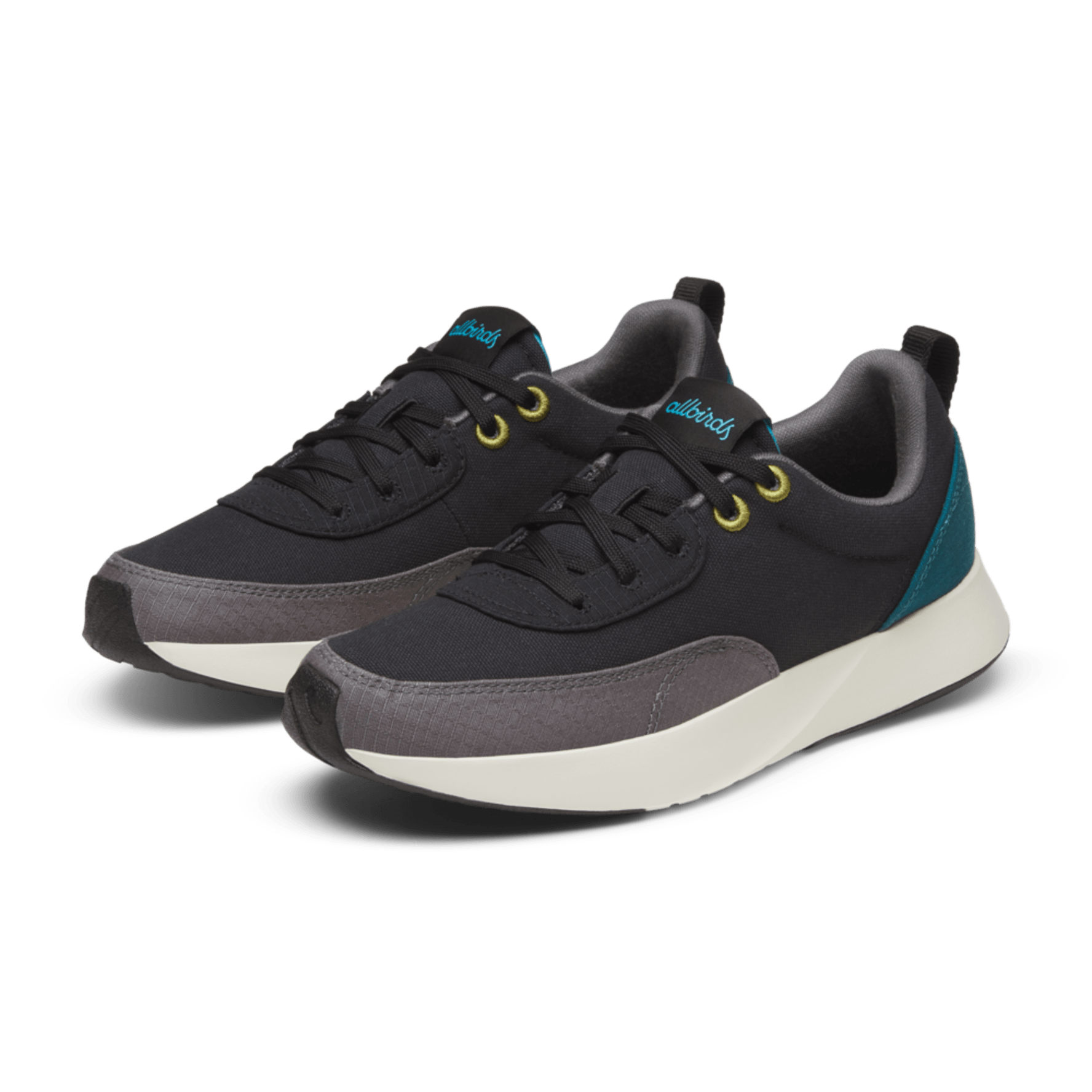 Men's Couriers - Natural Black/Chasm Teal (Stony Cream Sole)