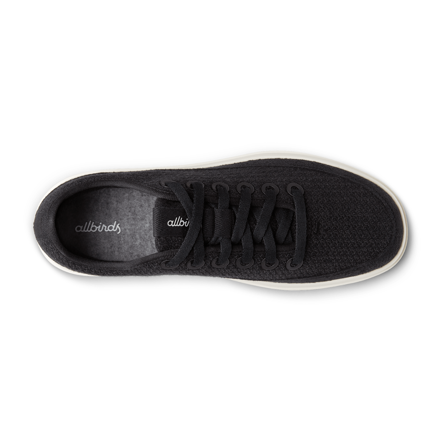 Women's Wool Piper Go - Natural Black (Natural White Sole)