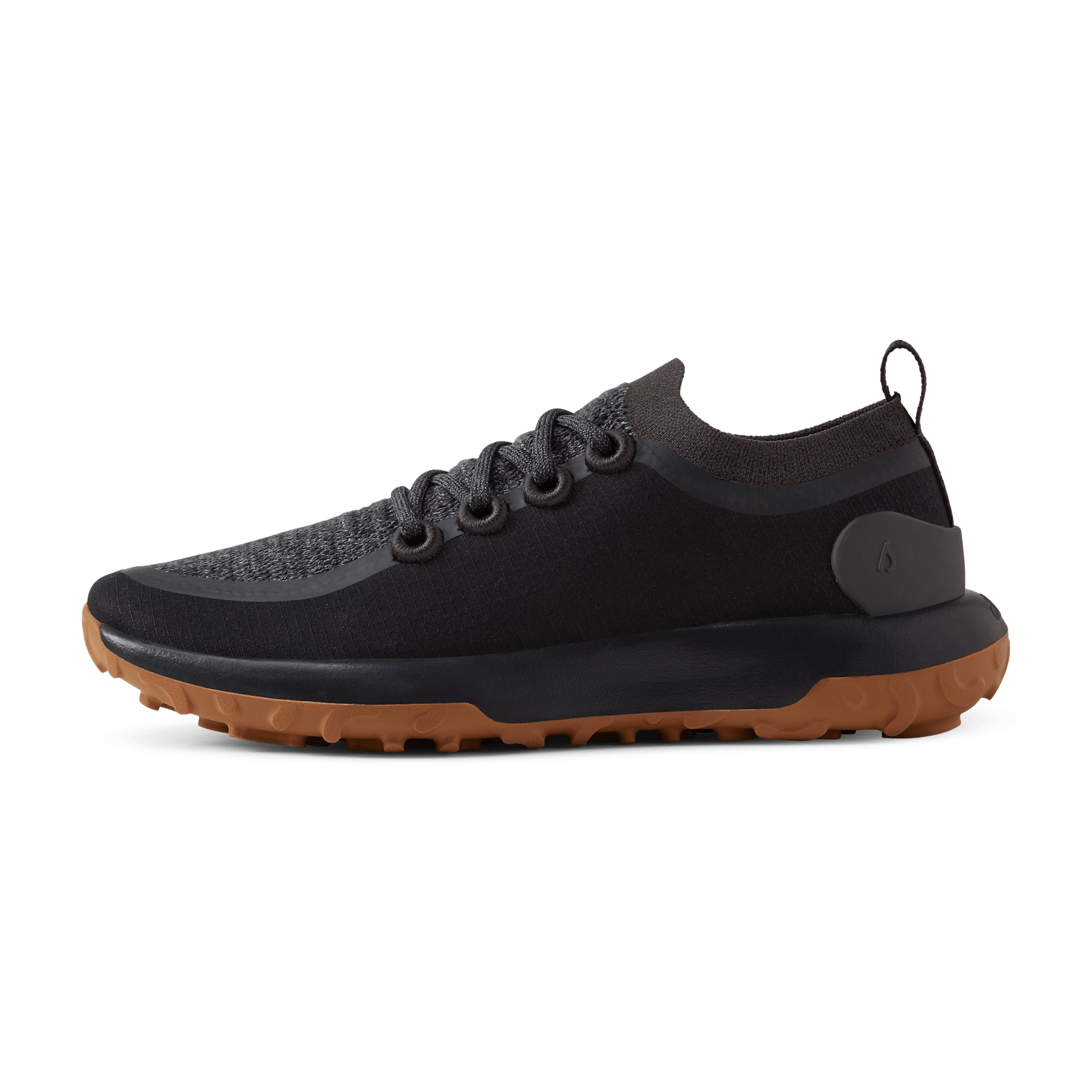Women's Trail Runner - Natural Black (Rugged Khaki Sole)