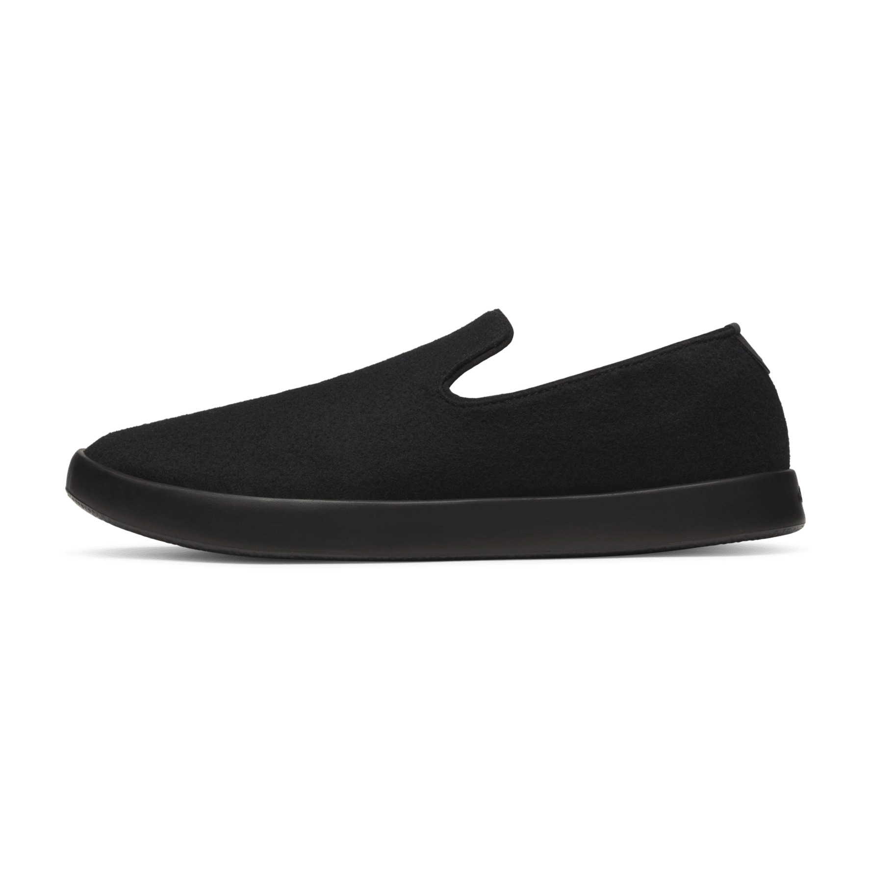 Men's Wool Loungers - Natural Black (Natural Black Sole)