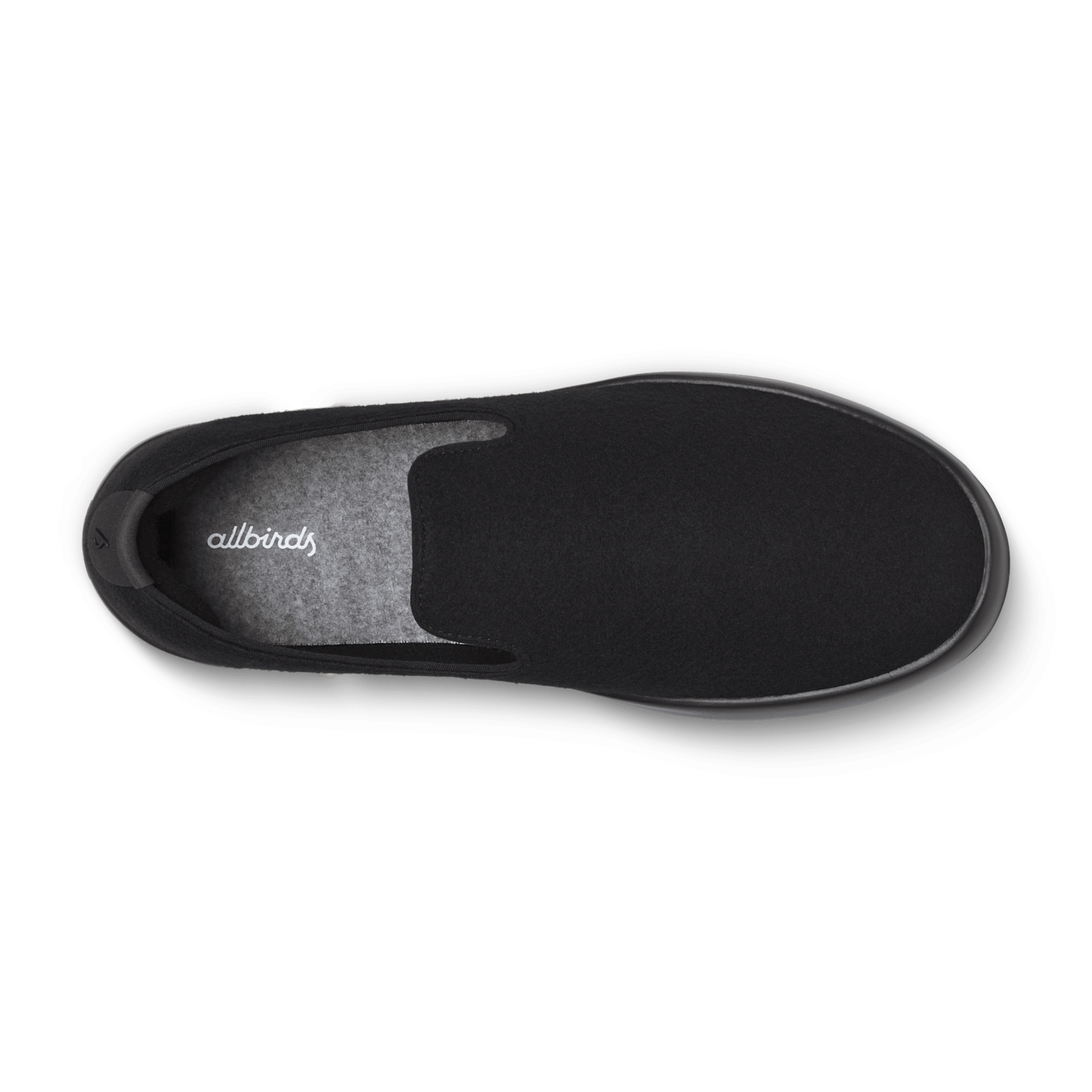 Men's Wool Loungers - Natural Black (Natural Black Sole)
