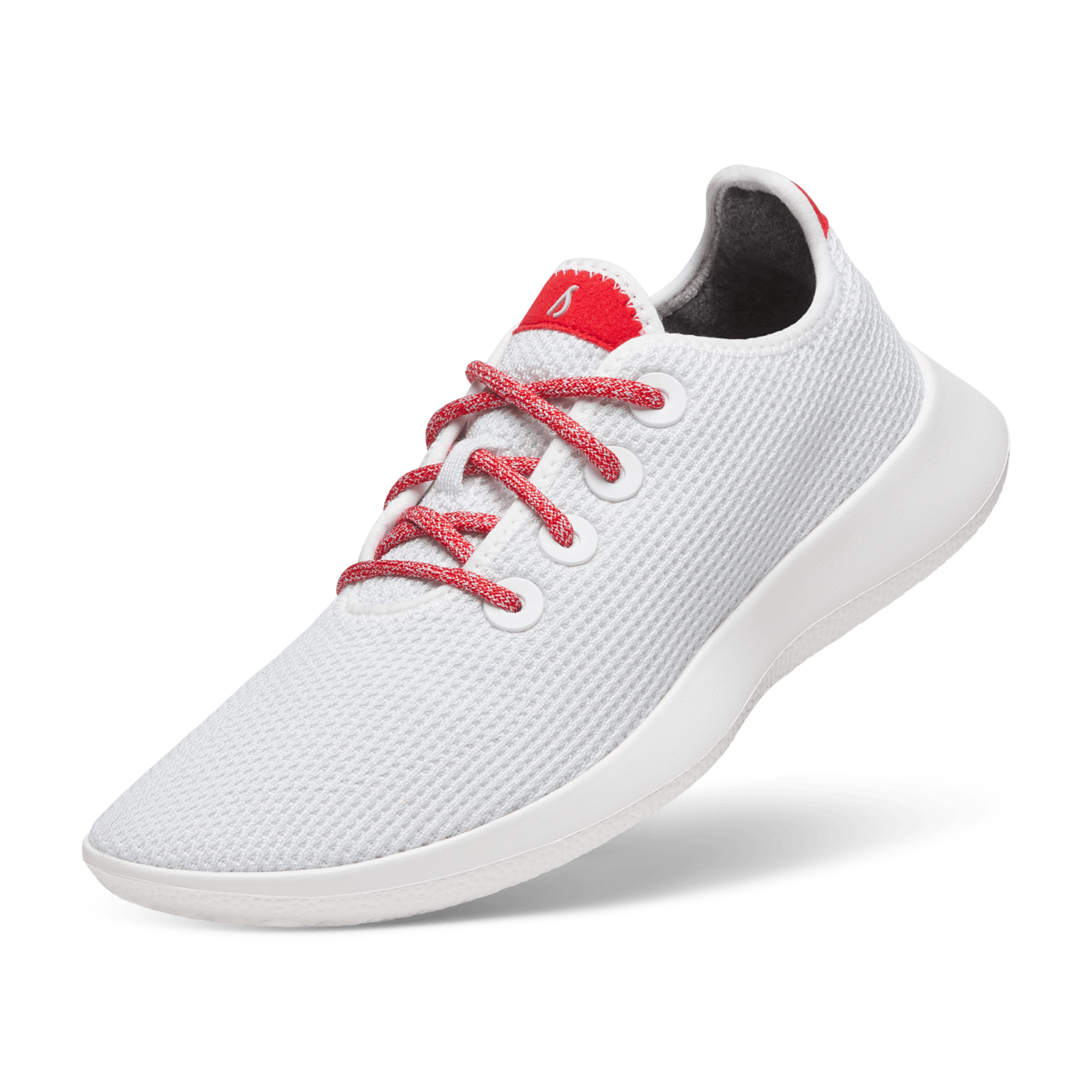 Women's Tree Runner - Blizzard/Bold Red (Blizzard Sole)