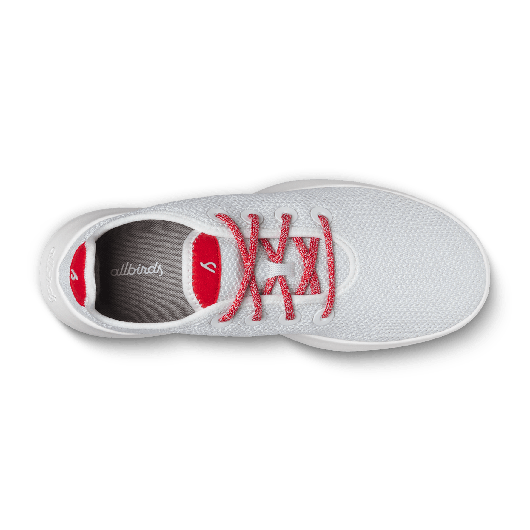 Women's Tree Runner - Blizzard/Bold Red (Blizzard Sole)