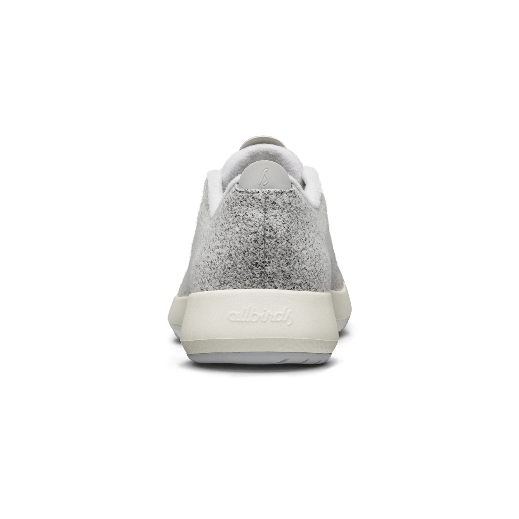 Men's Wool Runner Mizzles - Light Grey (Natural White Sole)