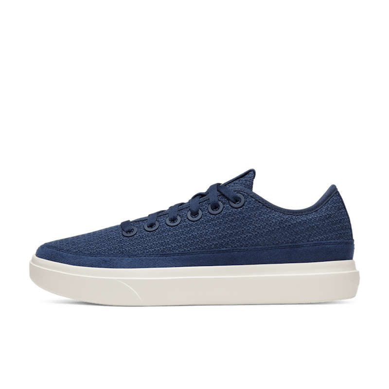 Men's Wool Piper Go - Deep Navy (Natural White Sole)