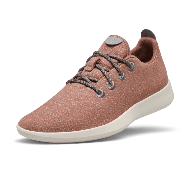 Men's Wool Runners Barn Owl Brown (Cream Sole) Allbirds