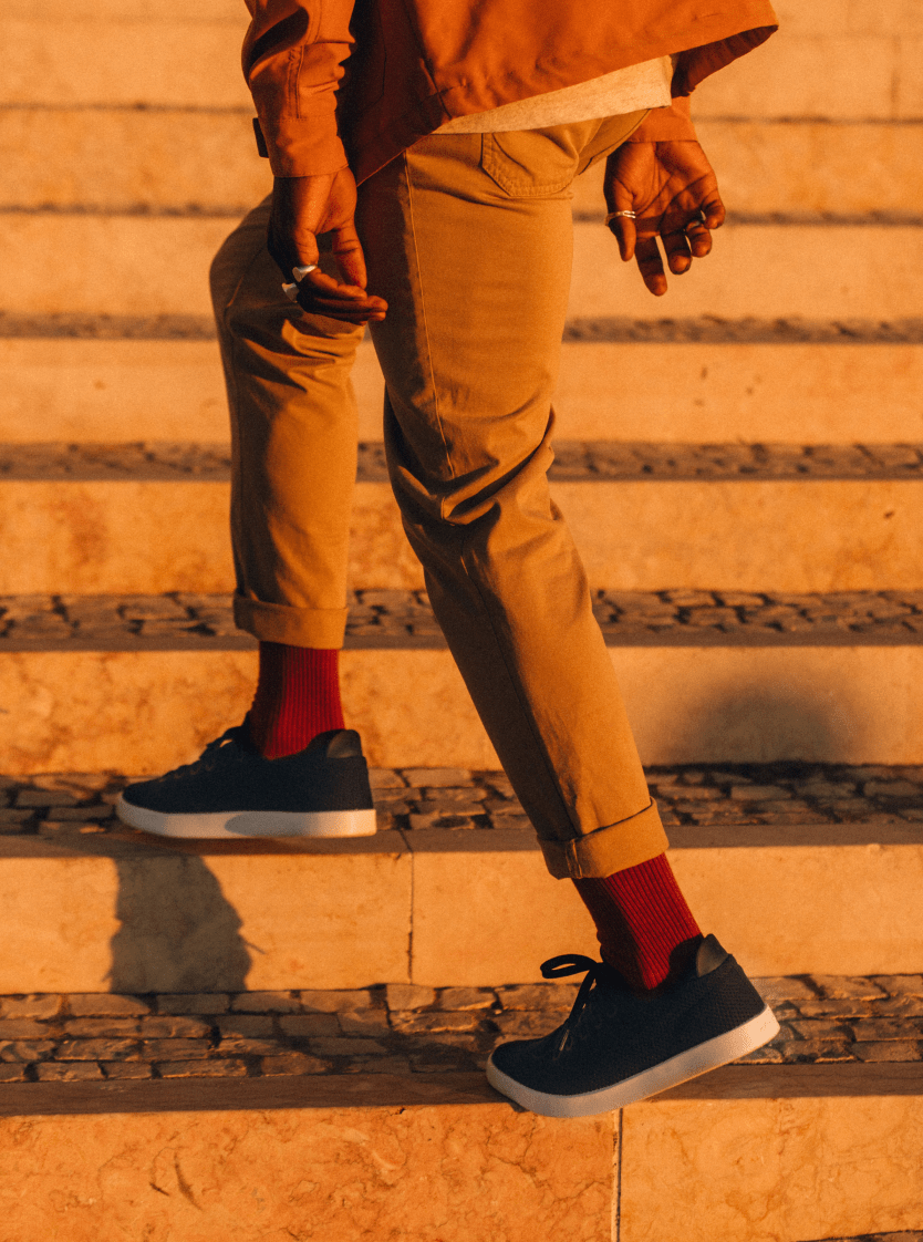 Allbirds Men's Tree & Wool Runners, Mizzles Minimalist Men's Shoes