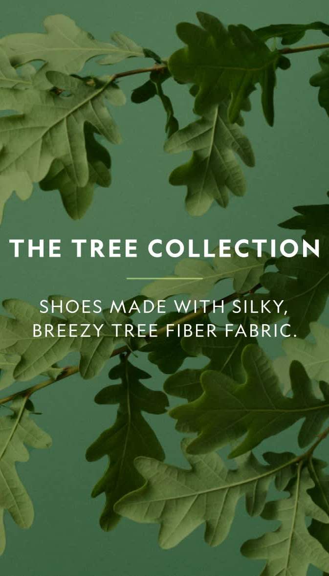 The Tree Collection | Shoes made with silky, breezy tree