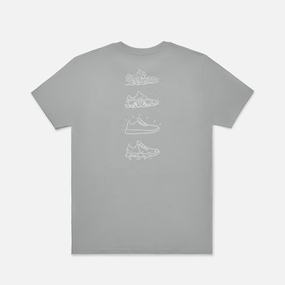 Allbirds Unisex Organic Cotton Graphic Tee GLOBAL SHIPPING