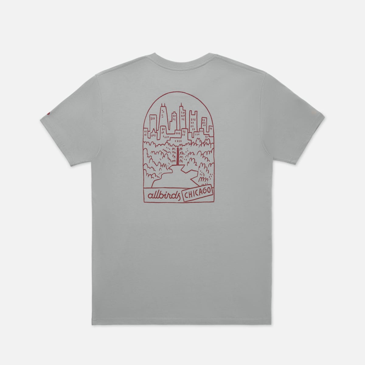Allbirds Unisex Organic Cotton Graphic Tee GLOBAL SHIPPING