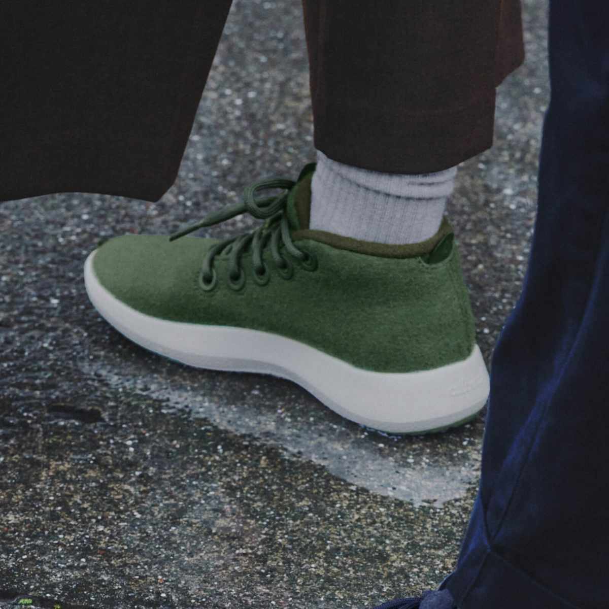 Allbirds Men's Wool Runner-up Mizzle WORLDWIDE DELIVERY