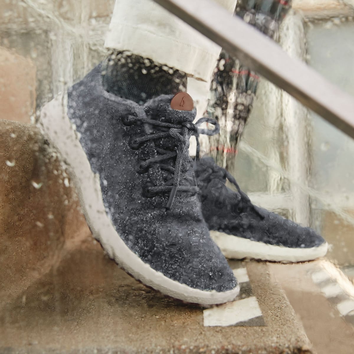 Allbirds weather-repellent collection.