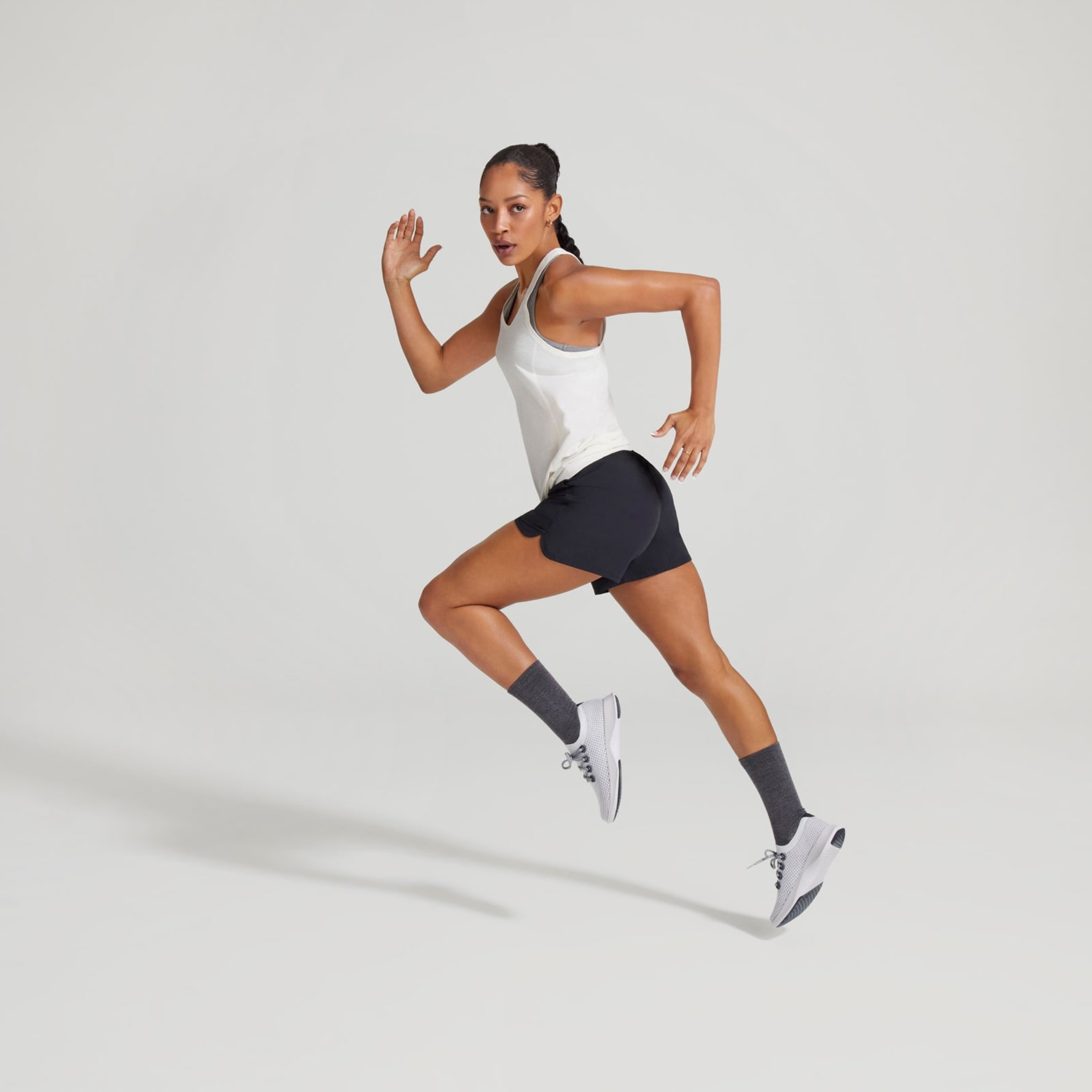 Women s Natural Run Tank Mesh Tank Allbirds