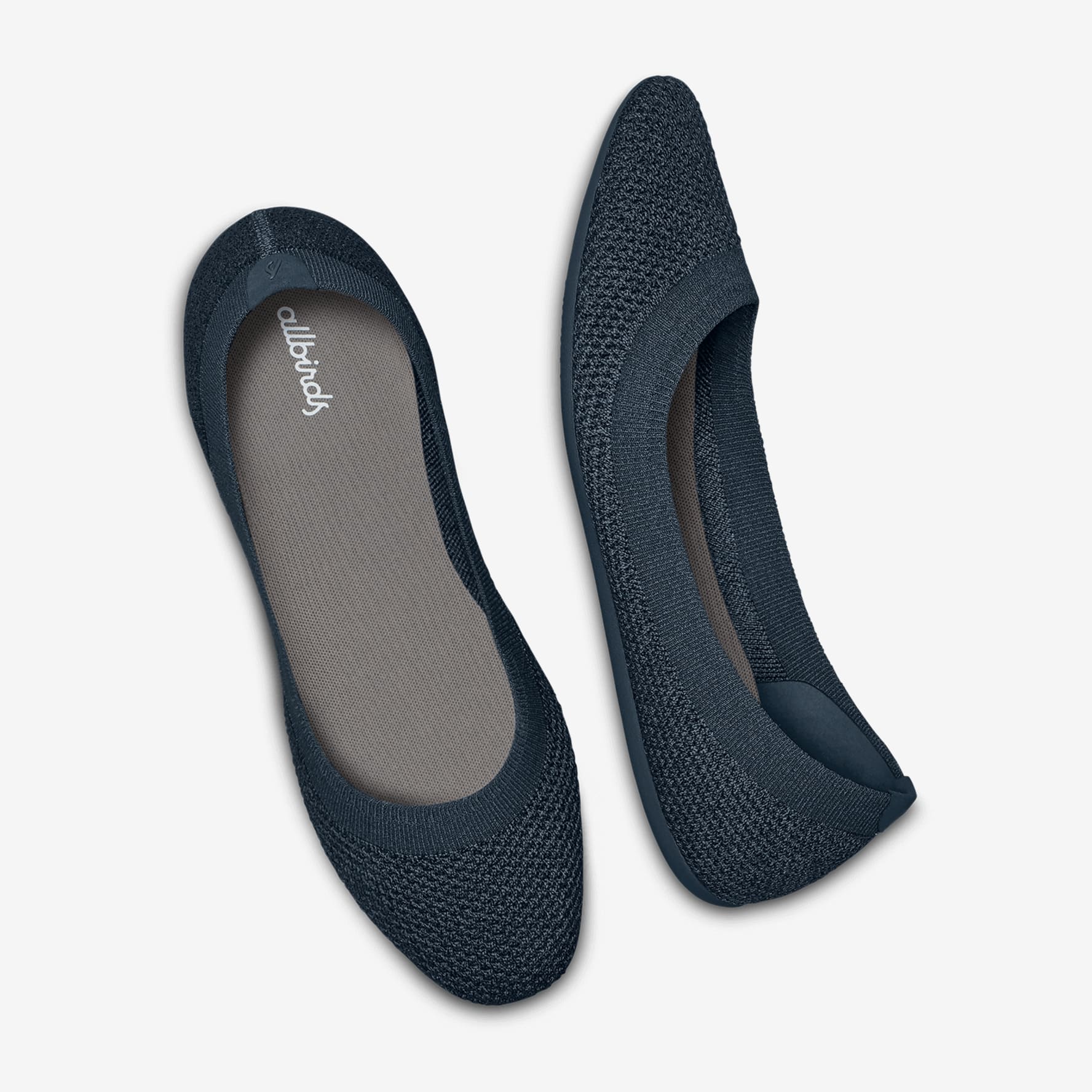 Allbirds Tree Breezers Navy Night Sustainable Flats for Women