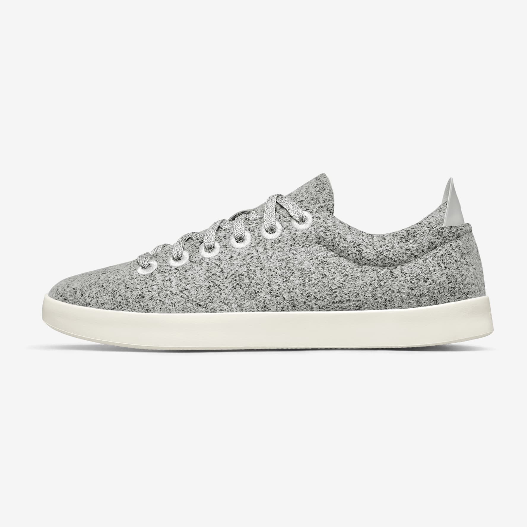 Grey allbirds wool sneakers top