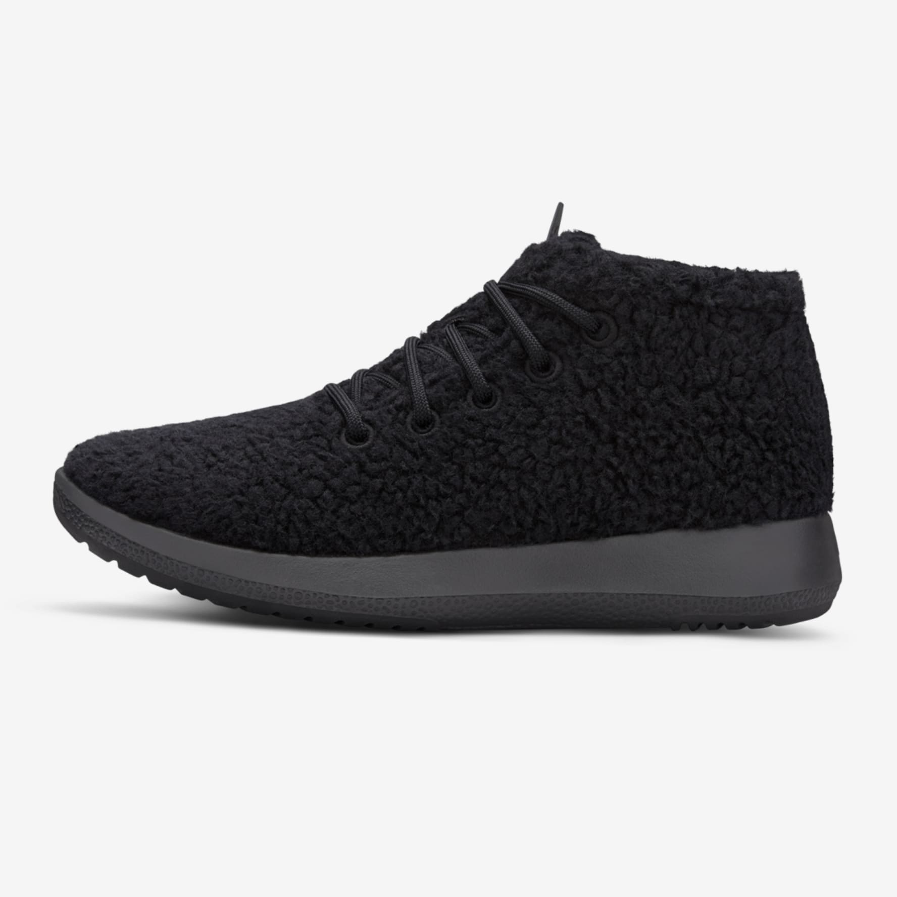 Women s Wool Runner up Fluffs Natural Black Natural Black Sole