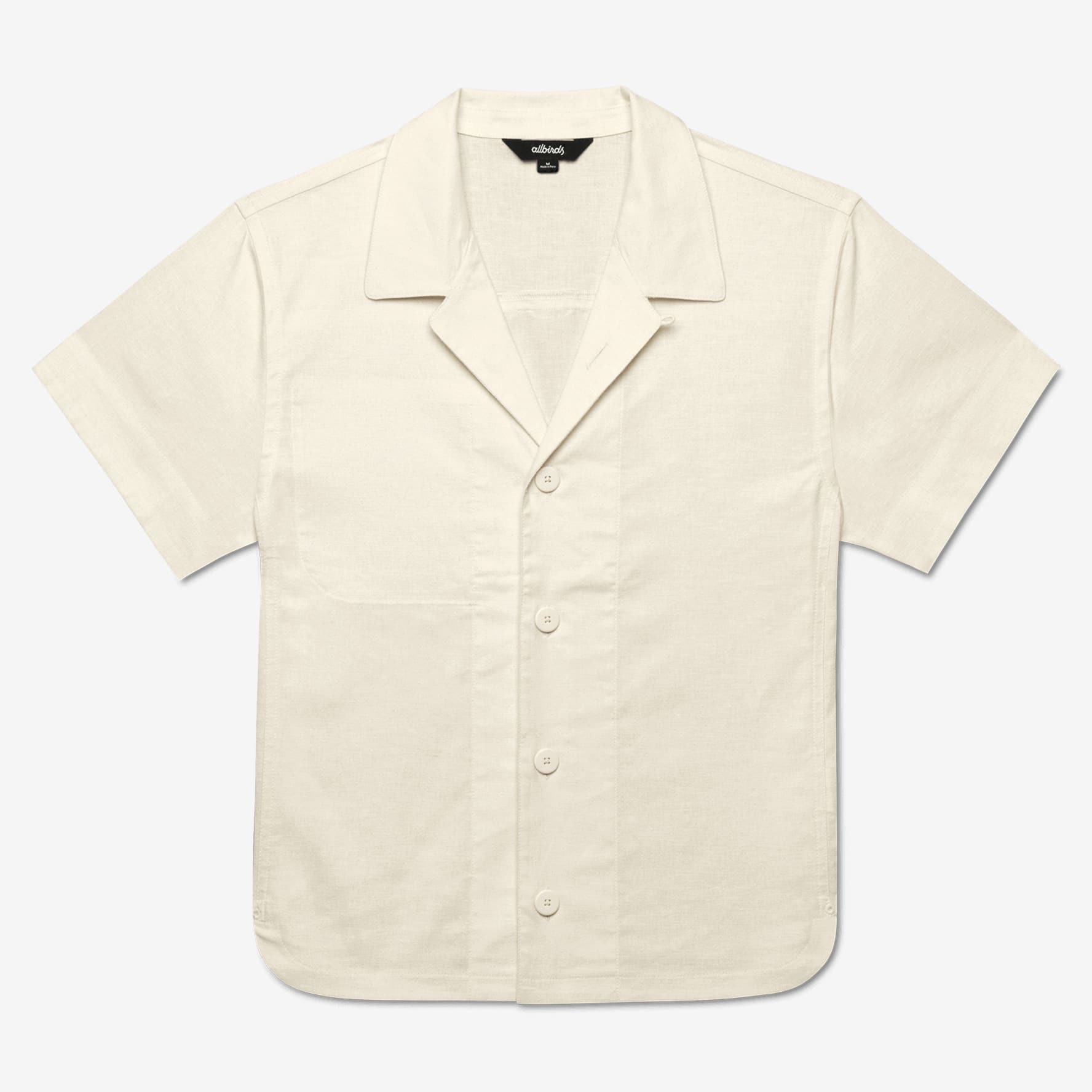 Women's Camp Shirt - Natural White