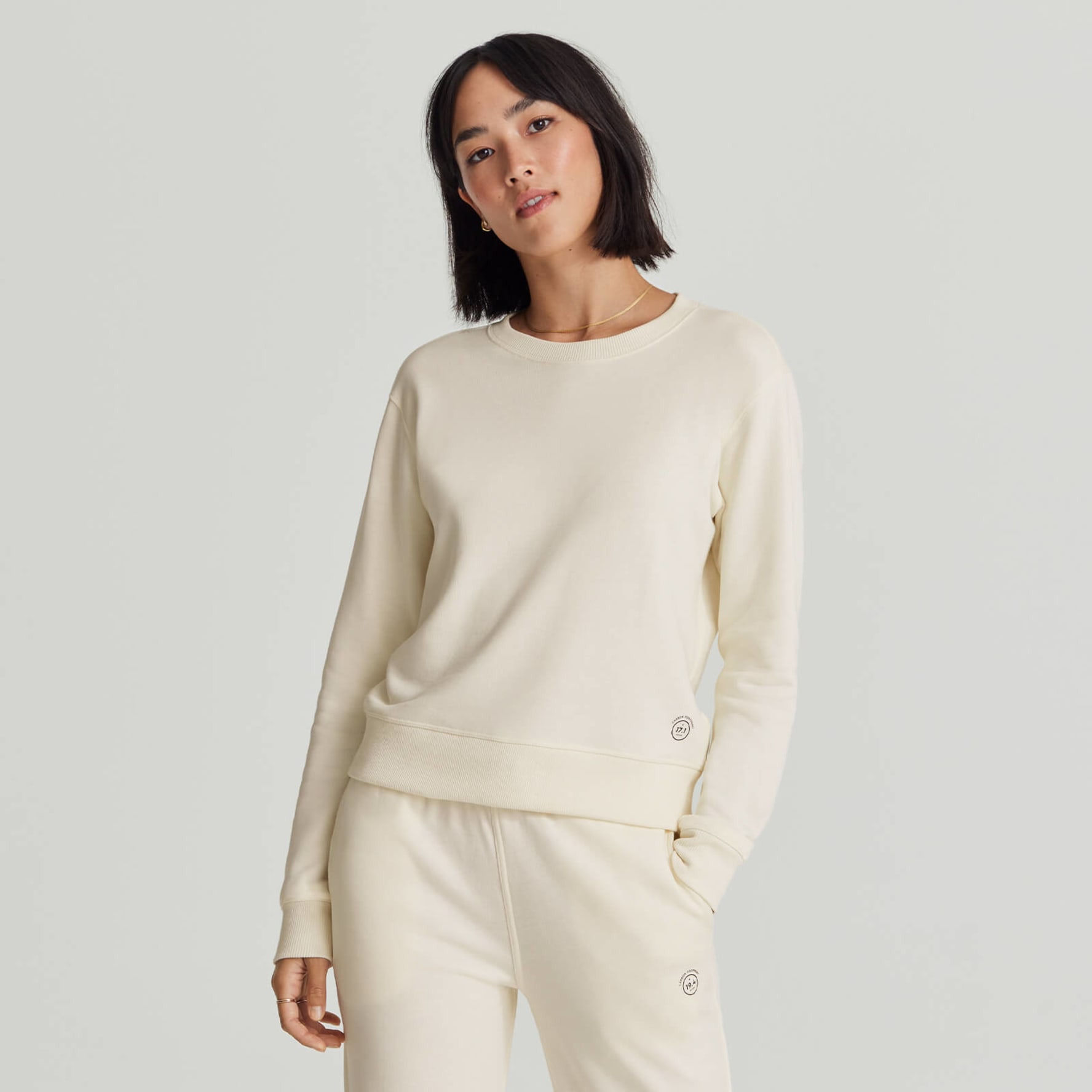 Women's R&R Sweatshirt - Natural Black | Allbirds Sustainable