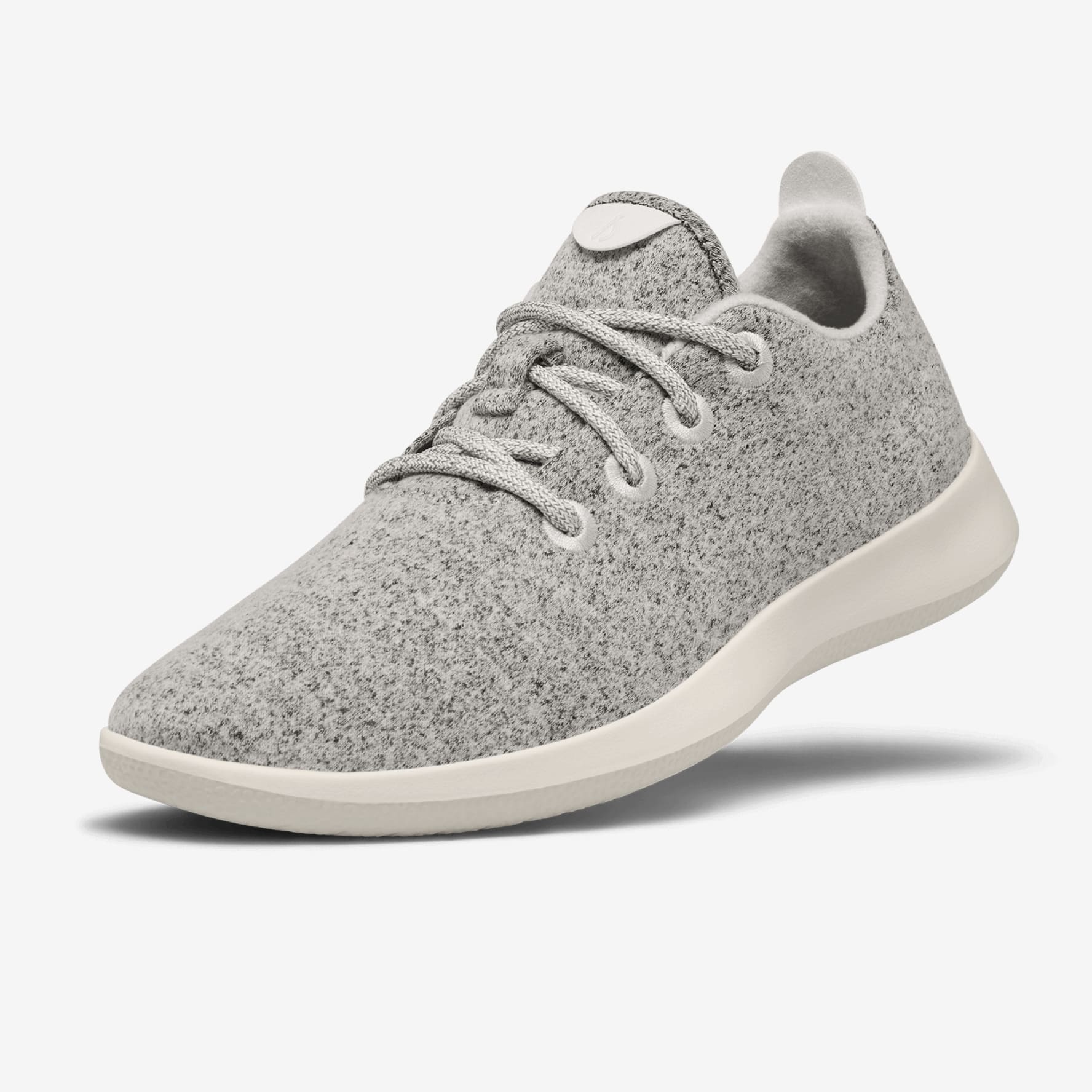 Men's Wool Runners - Dapple Grey (Cream Sole)