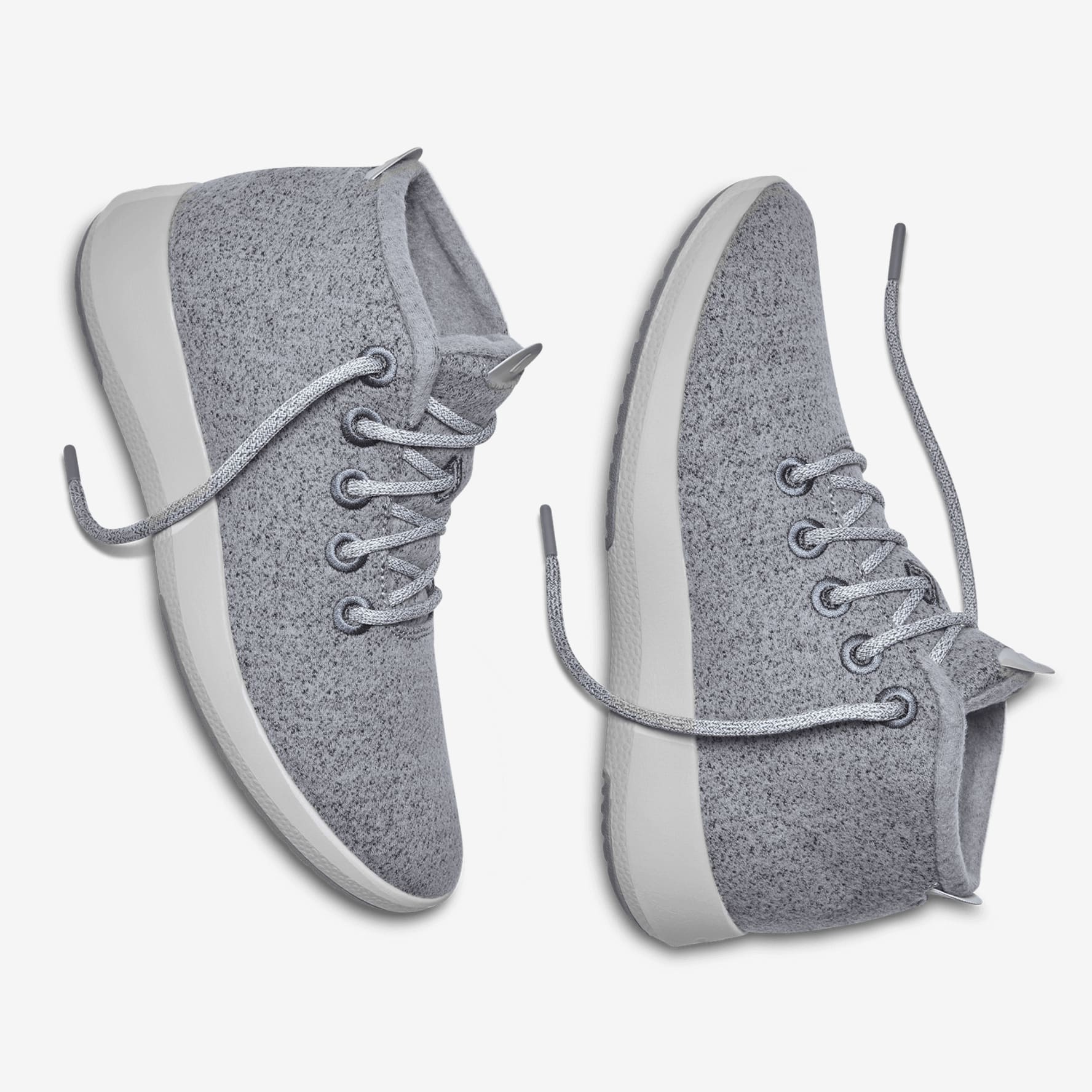 Women's Wool Runner-up Mizzles - Mist (Grey Sole)