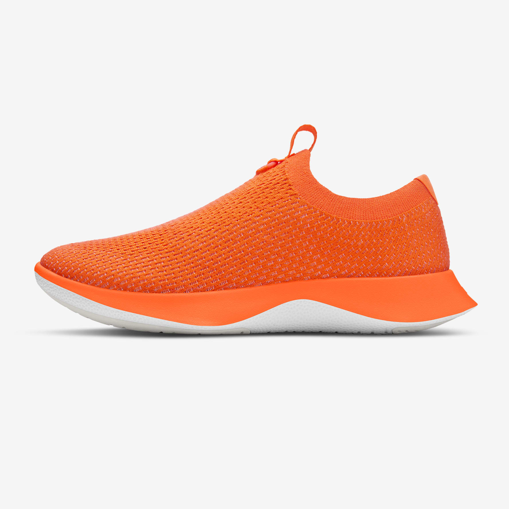 Men s Tree Dasher Relay Buoyant Orange Blizzard Sole Allbirds UK
