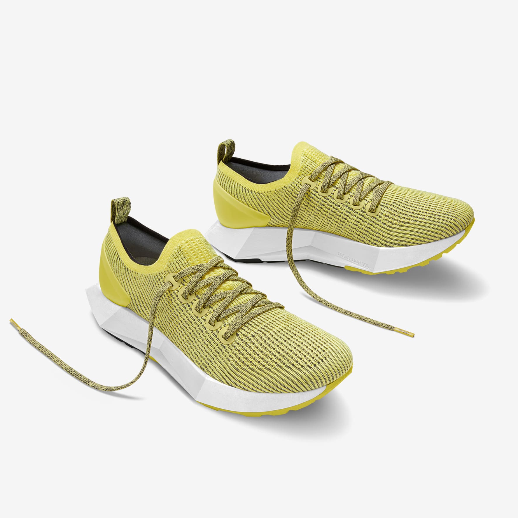 Men s Tree Flyers Buoyant Yellow Blizzard Sole Allbirds UK
