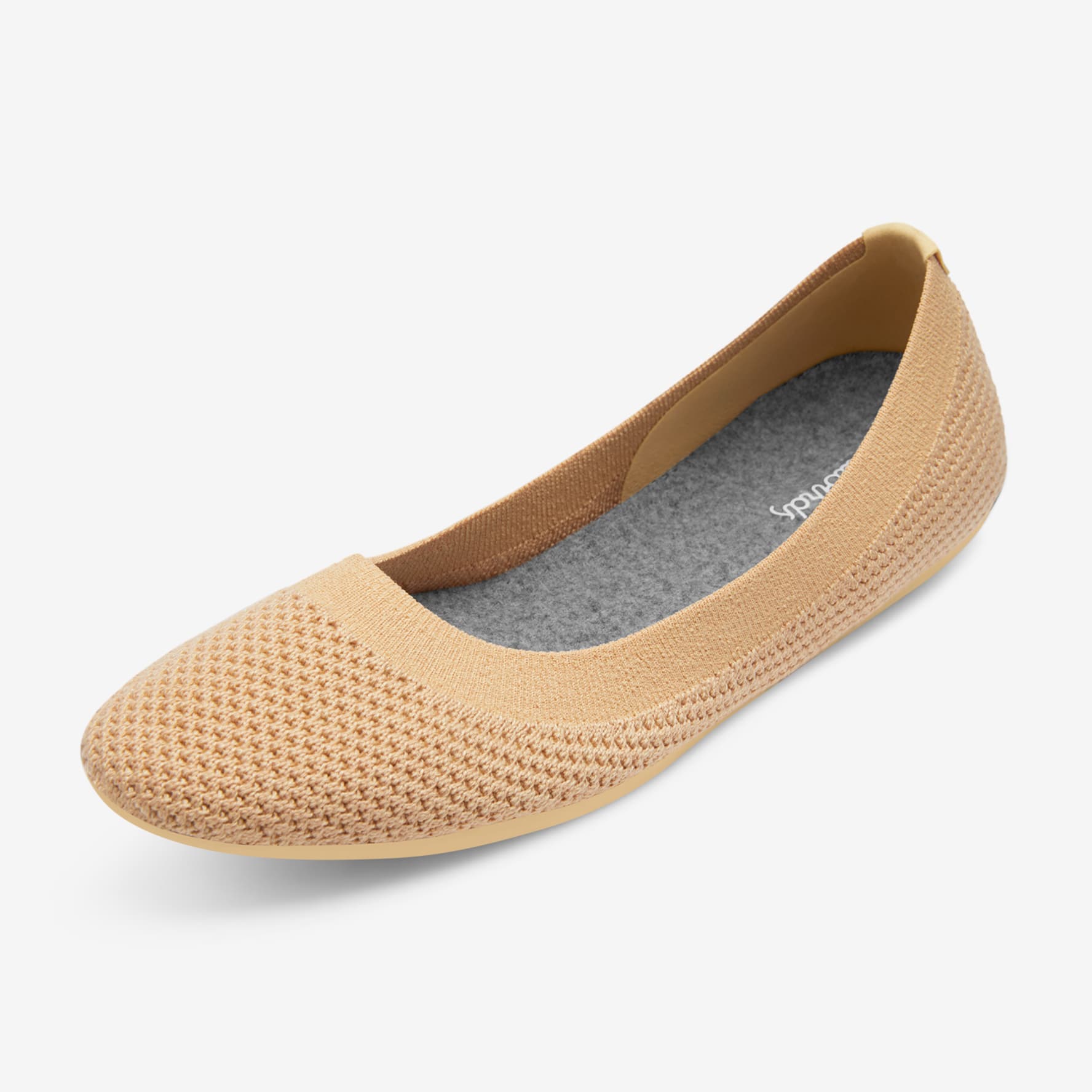 Women s Tree Breezers Lux Beige Lux Camel Sole Ballet Flats
