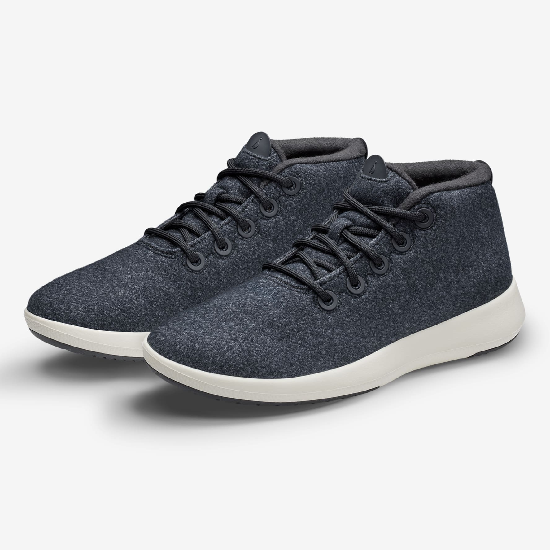 Allbirds Men&s Wool Runners, Black, Size 8