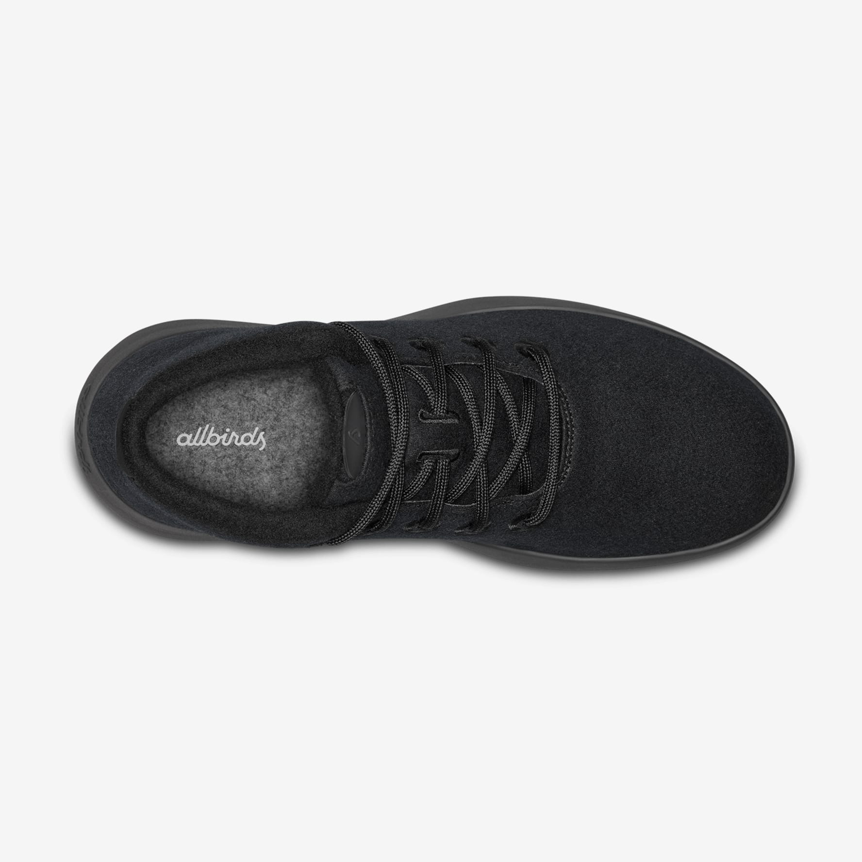 Allbirds Men&s Wool Runners, Black, Size 8