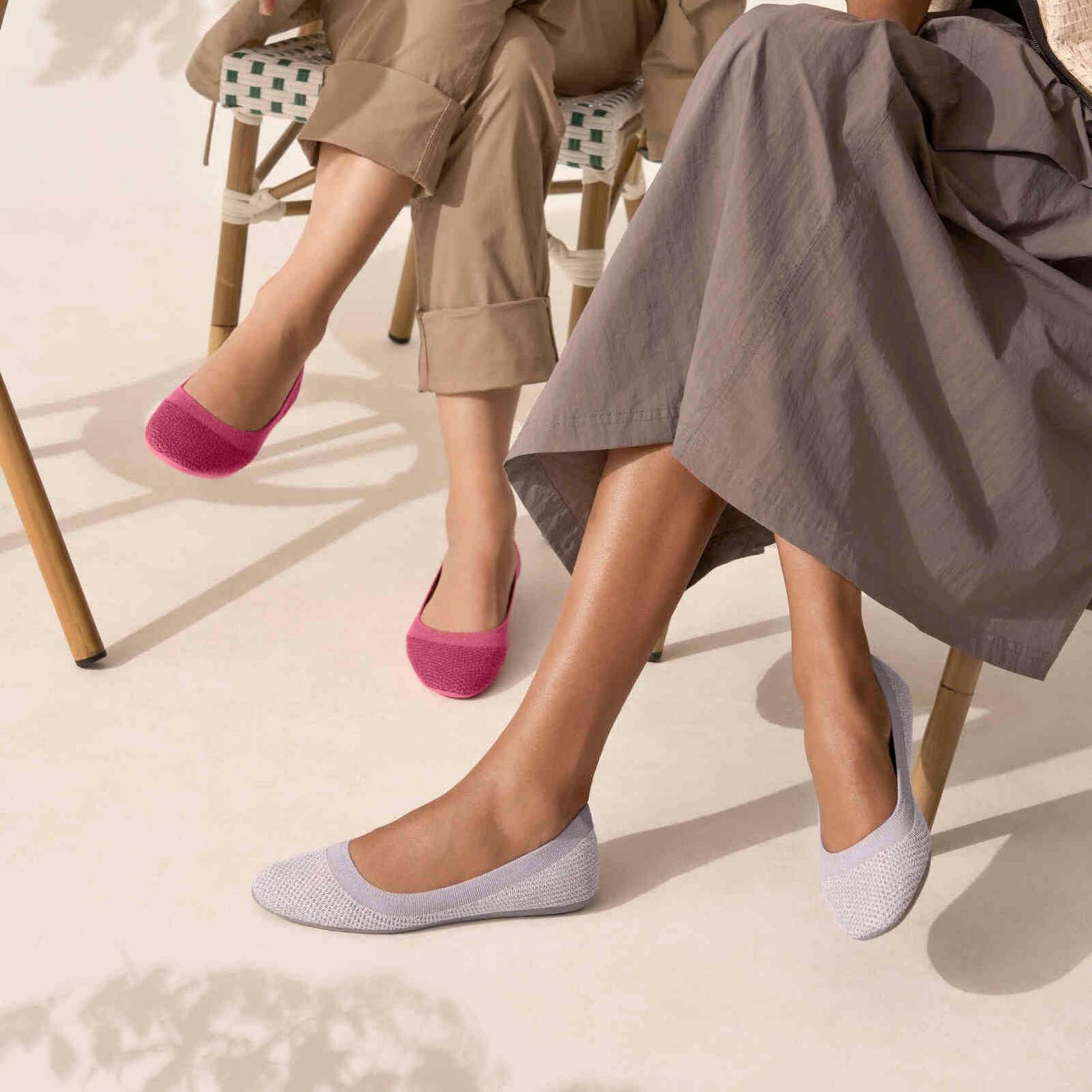 Flats with blue sole sales