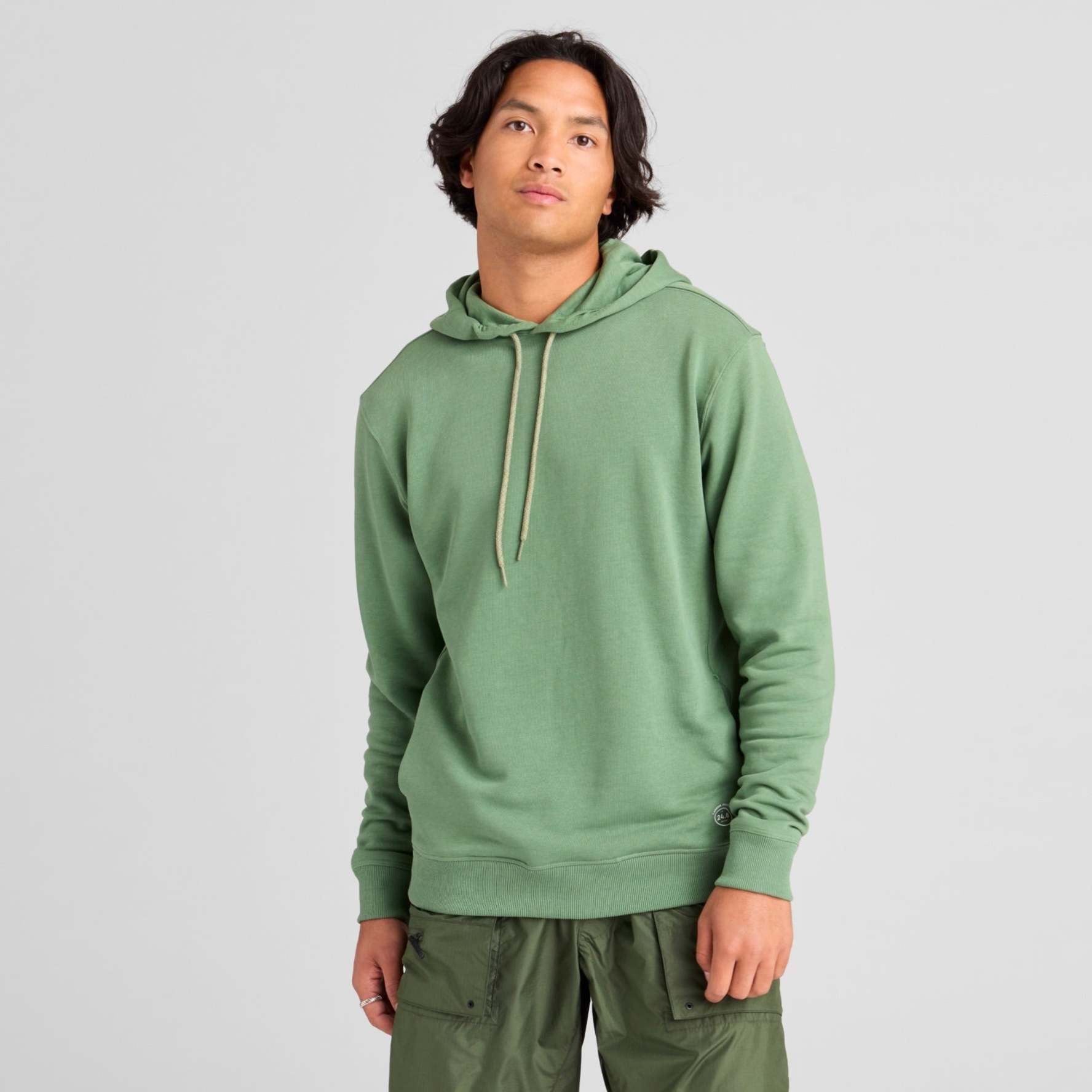 Man wearing sales sweatshirt