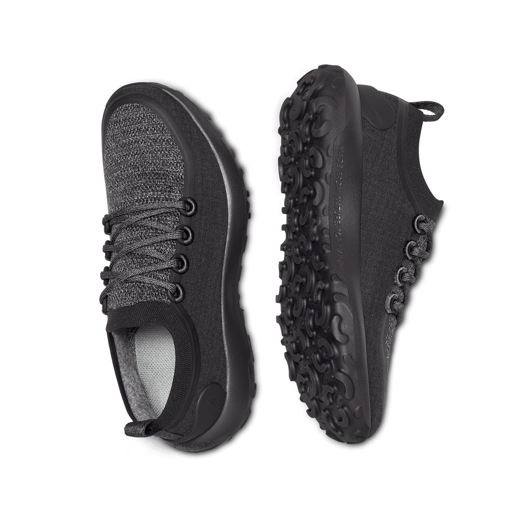 All black 2025 runners mens