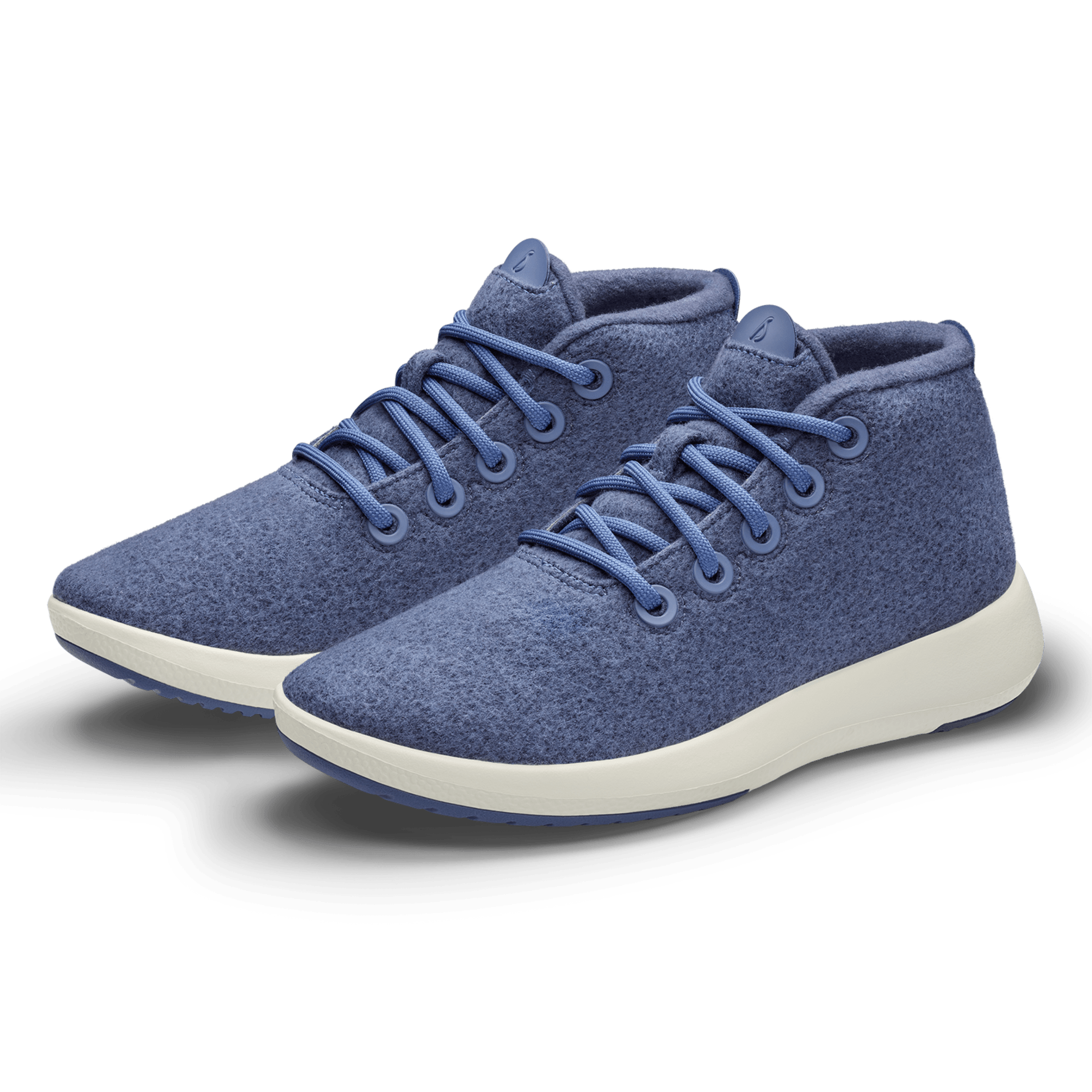 Women's Wool Runner-up Mizzles - Hazy Indigo (Natural White Sole)