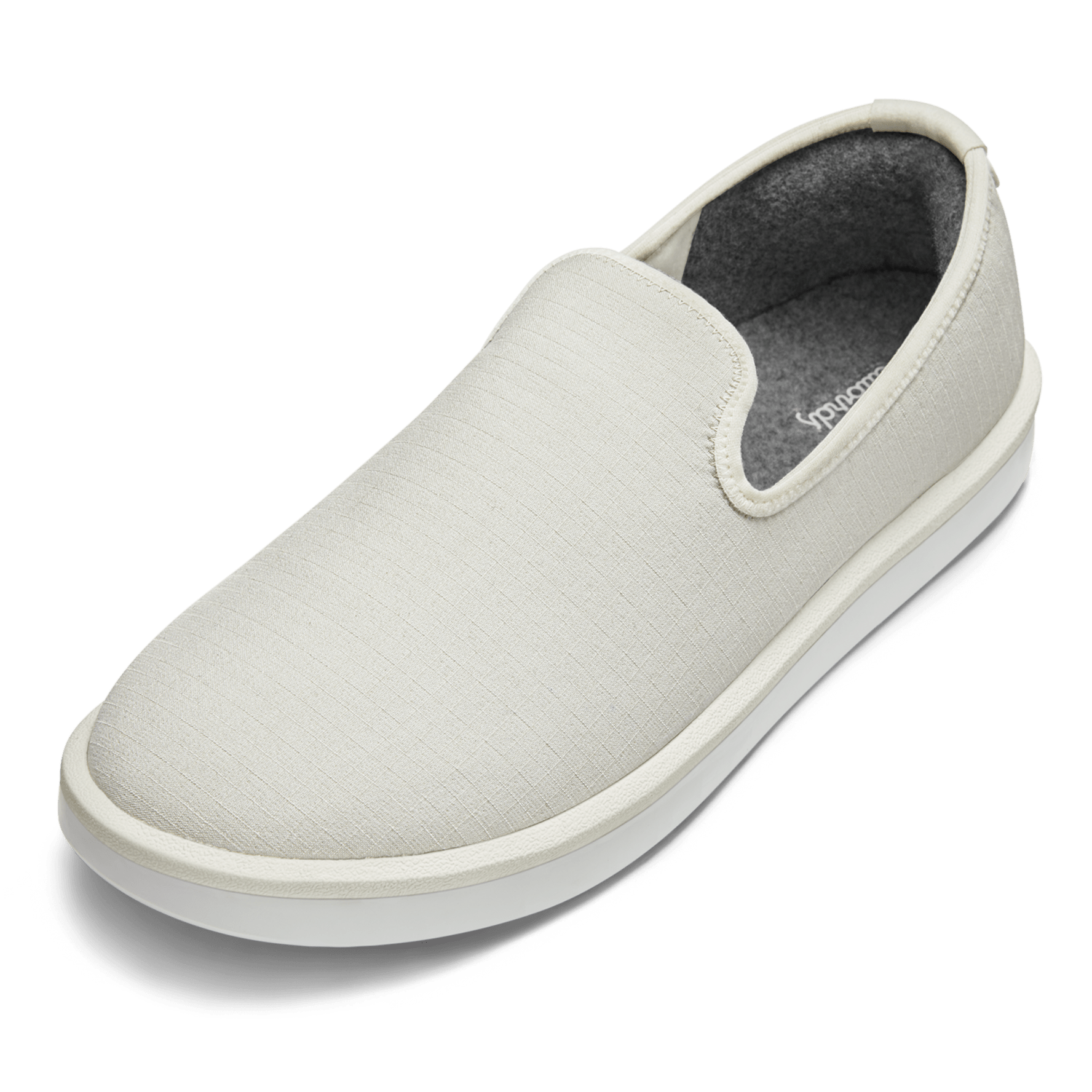 Men's Wool Lounger Woven - Natural White (Blizzard Sole)