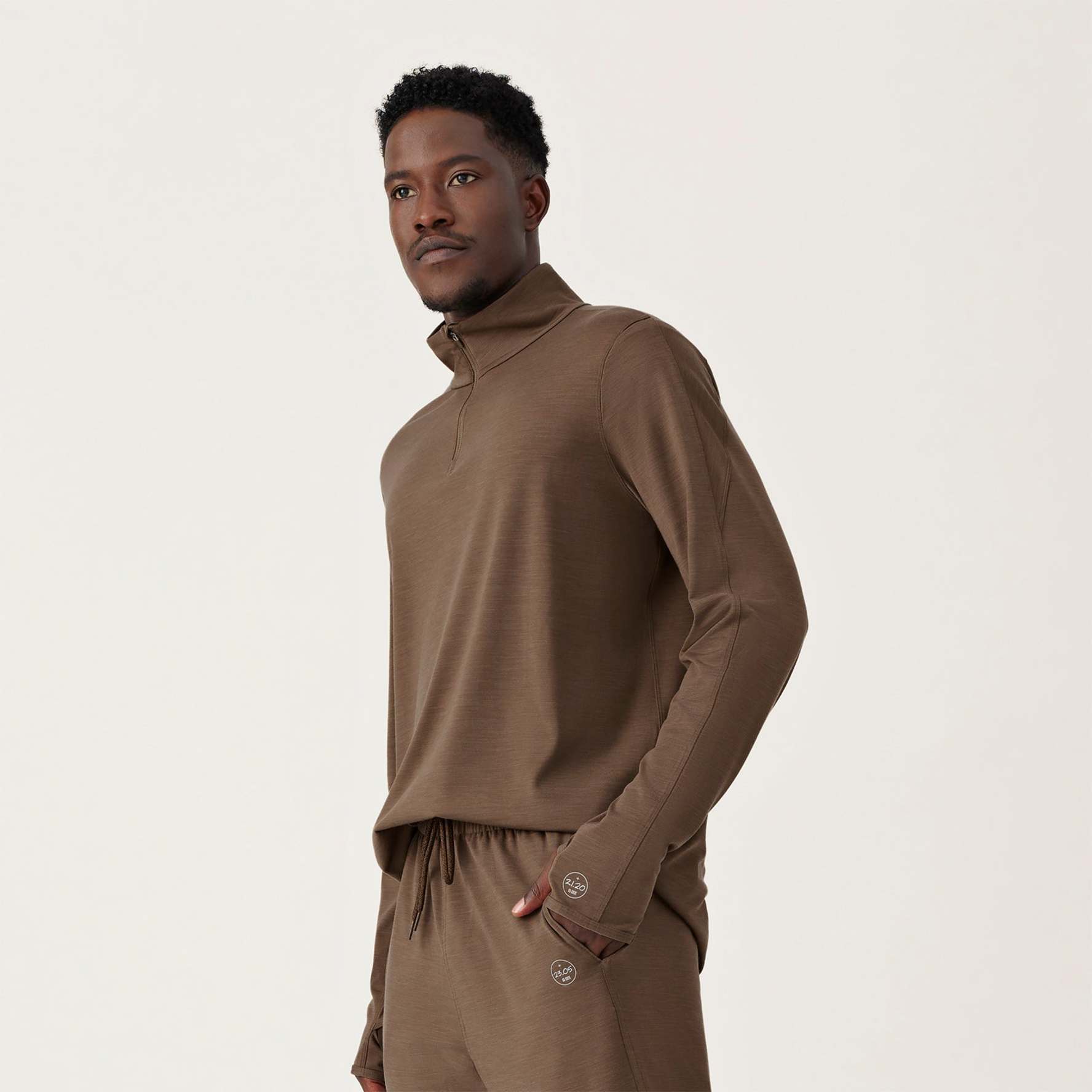 Men's performance quarter zip sale