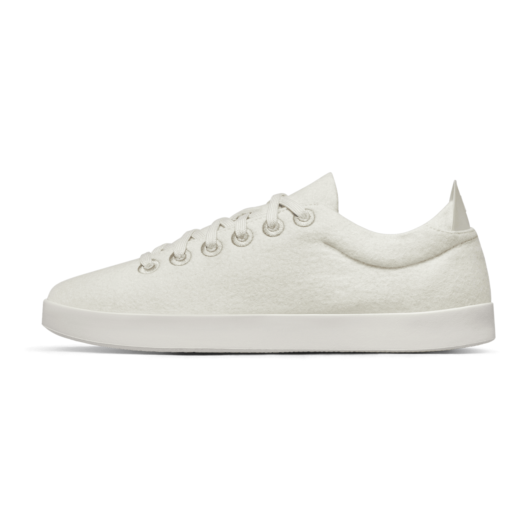 Women's Wool Pipers - Natural White (White Sole)