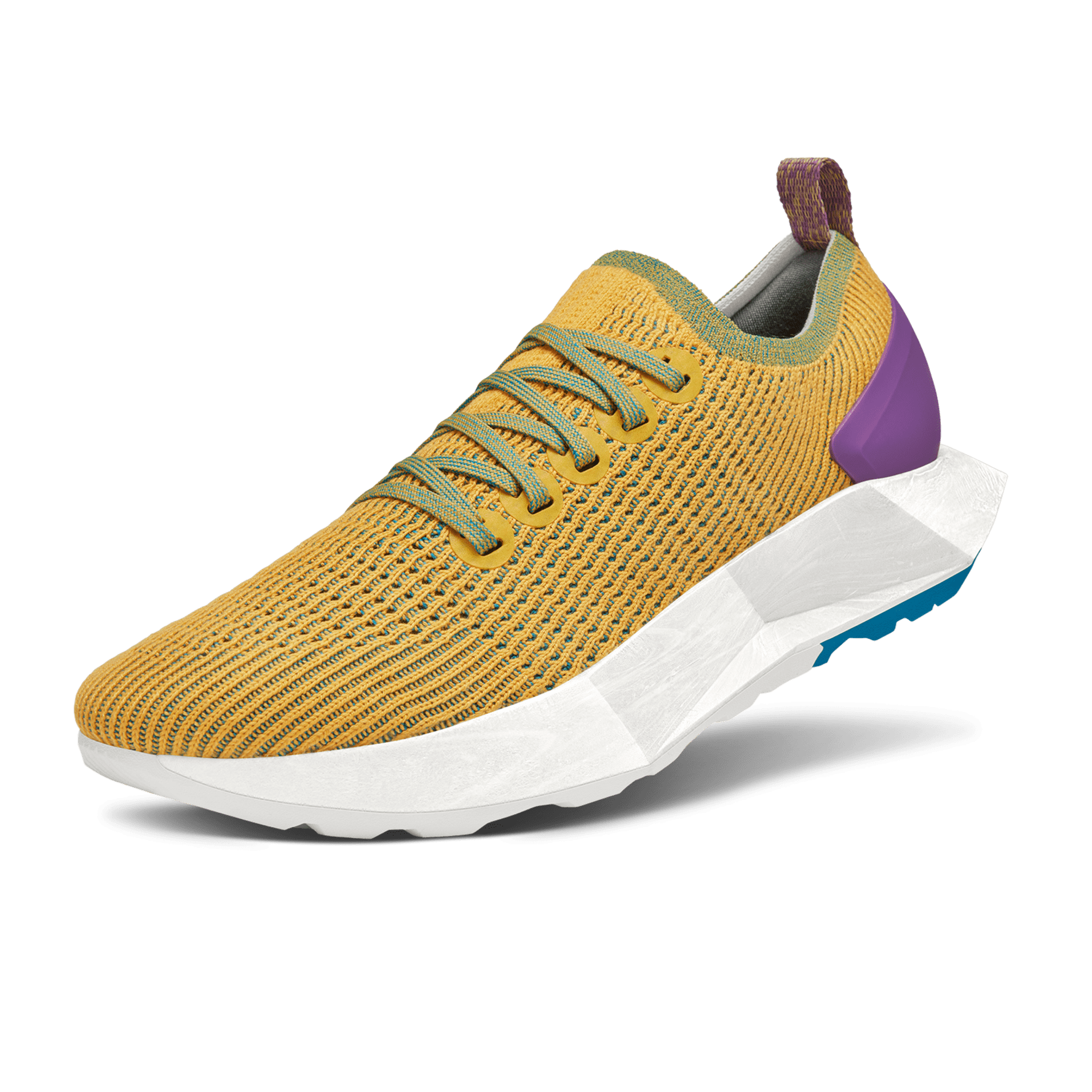 Men s Tree Flyers Thrive Yellow Blizzard Sole Allbirds NZ