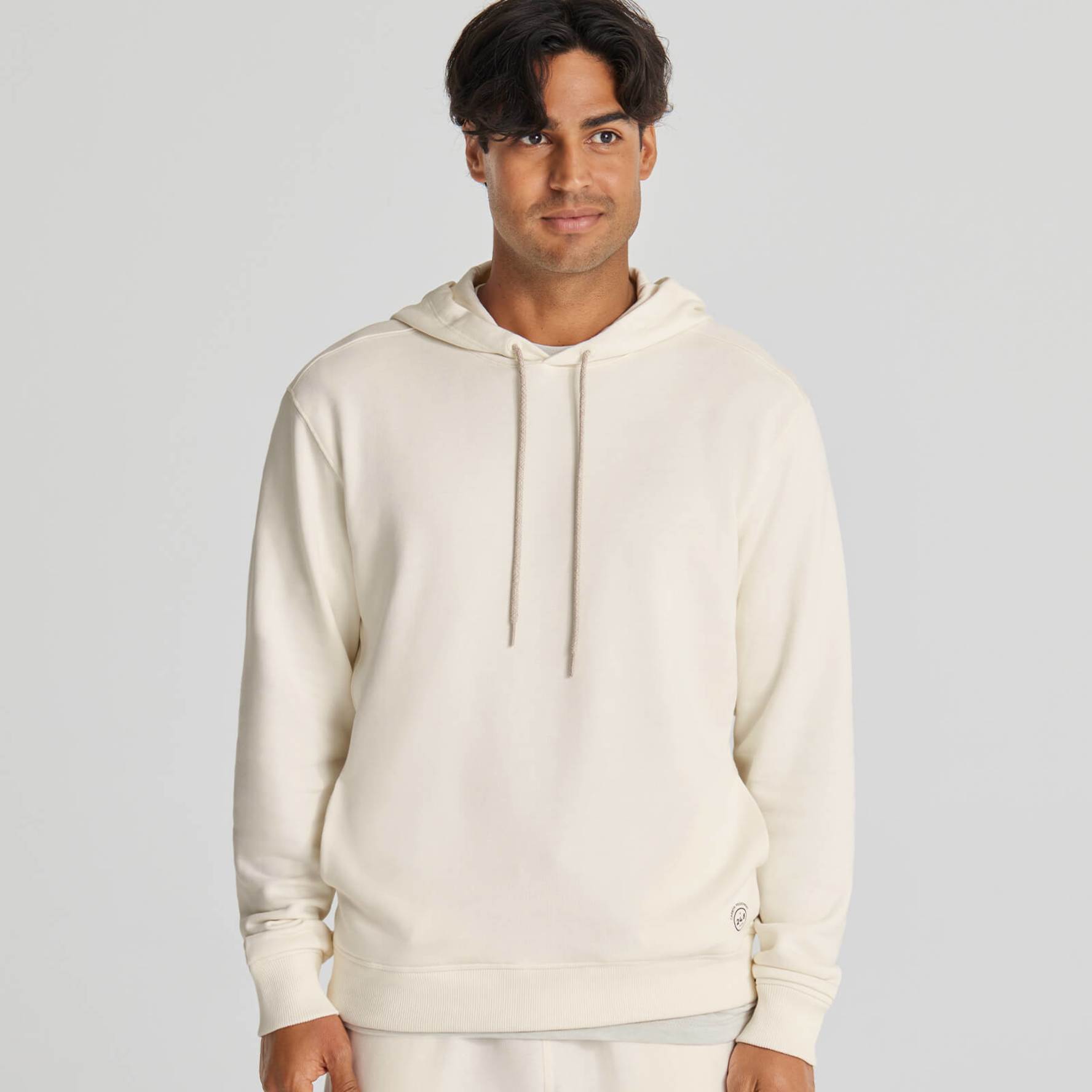All white 2025 hoodie mens
