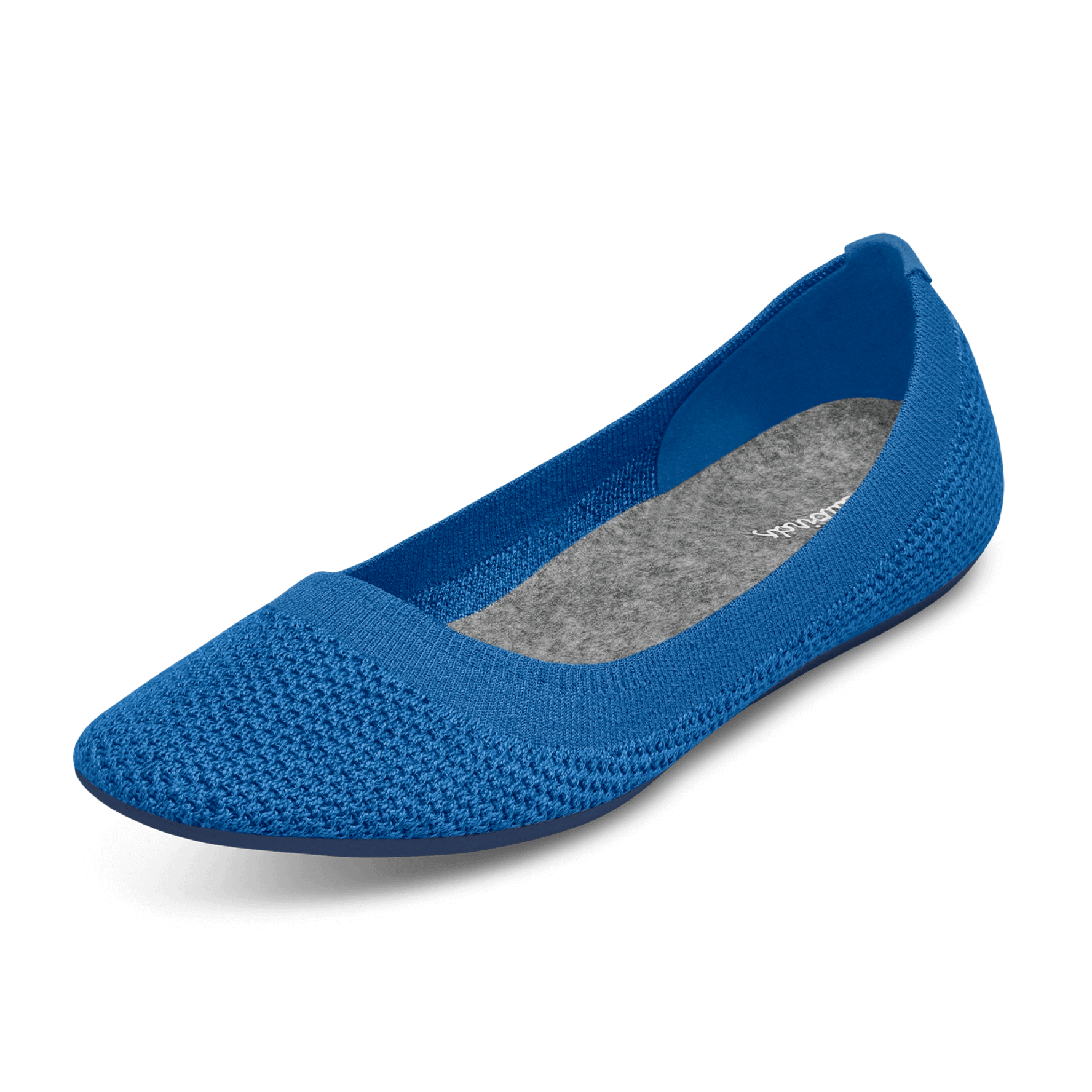 Flats with shop teal soles