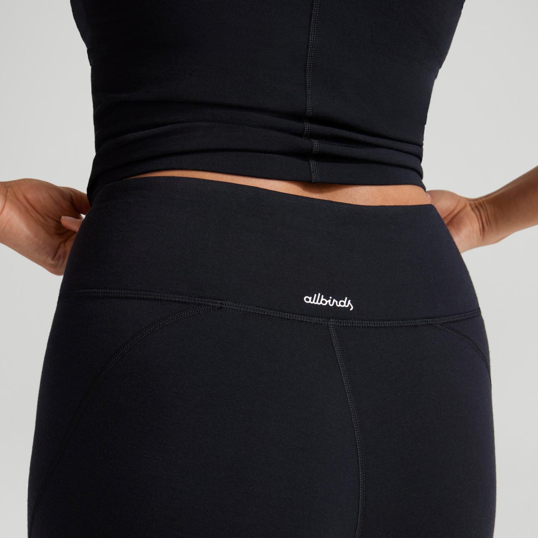 Allbirds Women s Natural Leggings Natural Black Sustainable